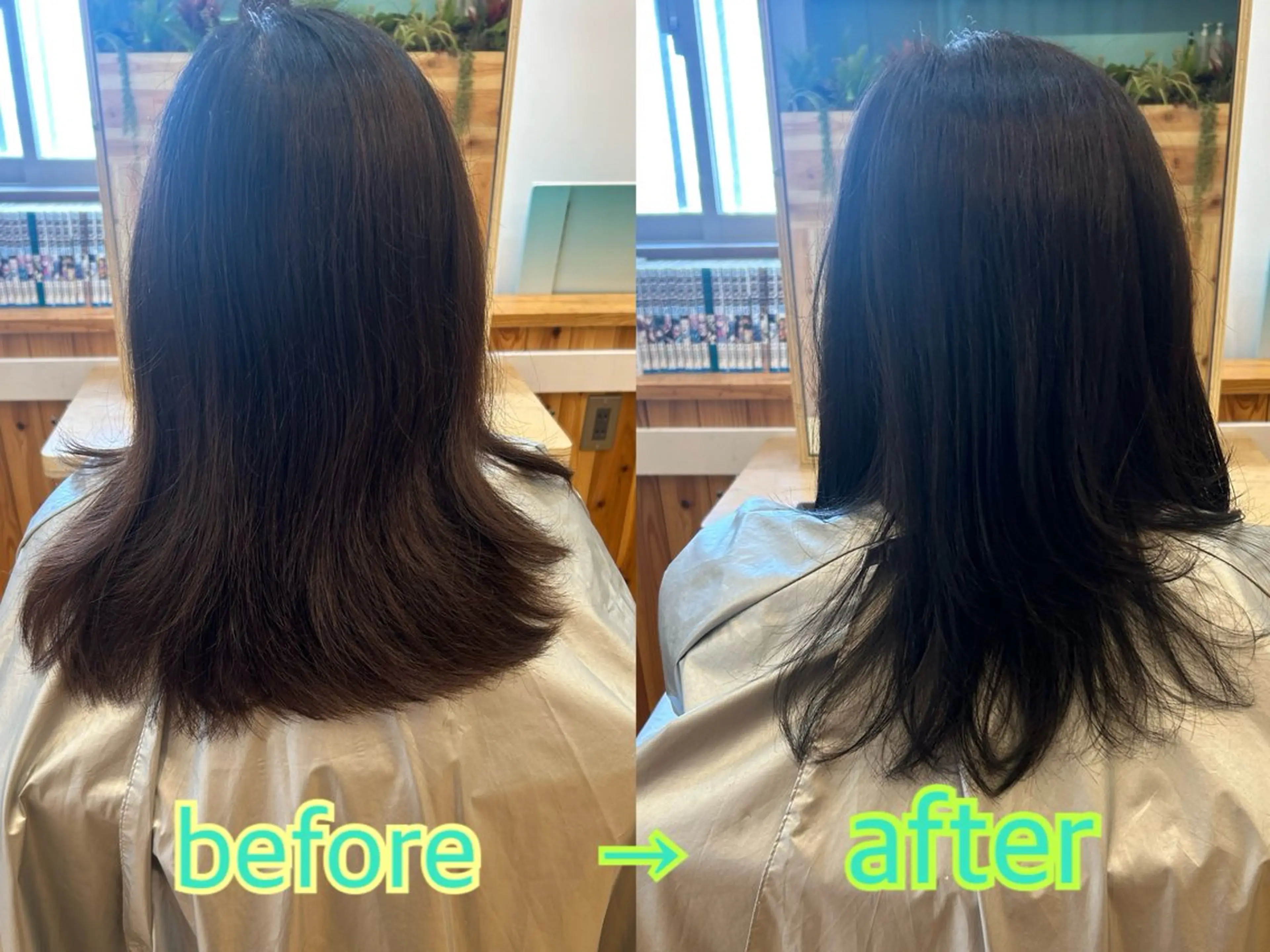 ロング 島袋 寧々のヘアスタイル