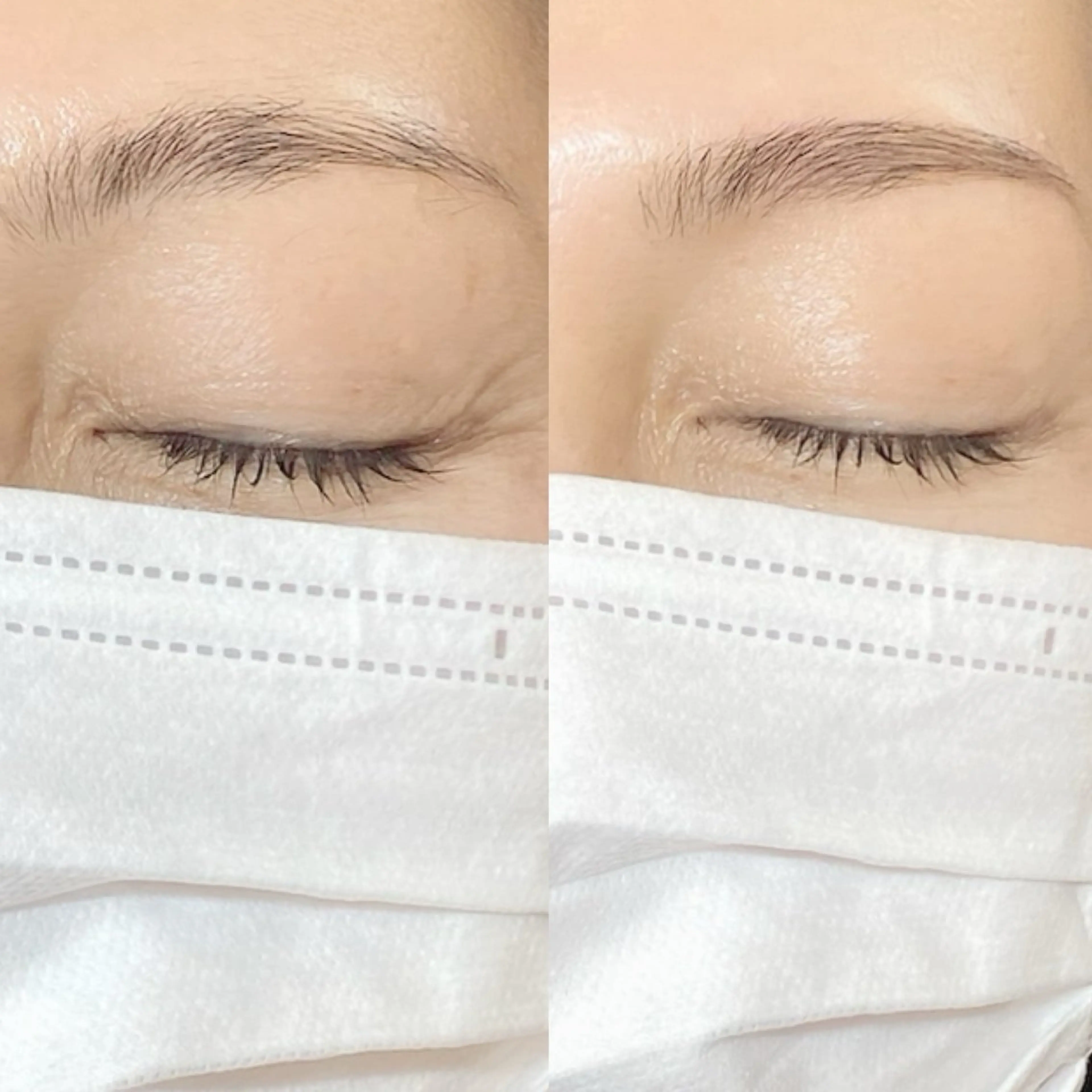 アイブロウ 眉毛ワックス脱毛 中居 真菜のマツエク・マツパデザイン