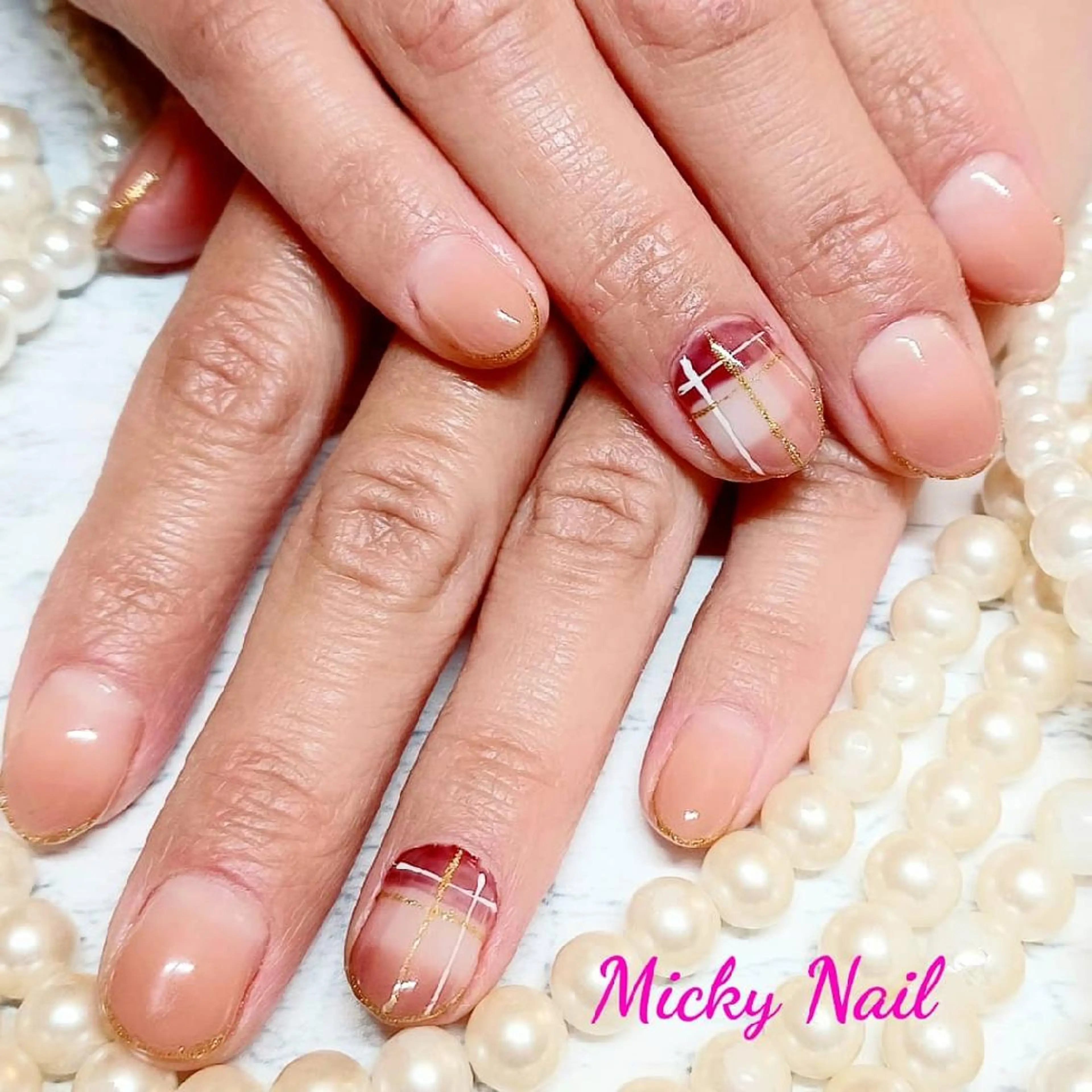 ショート ネイル Micky nail chikushinoのネイルデザイン