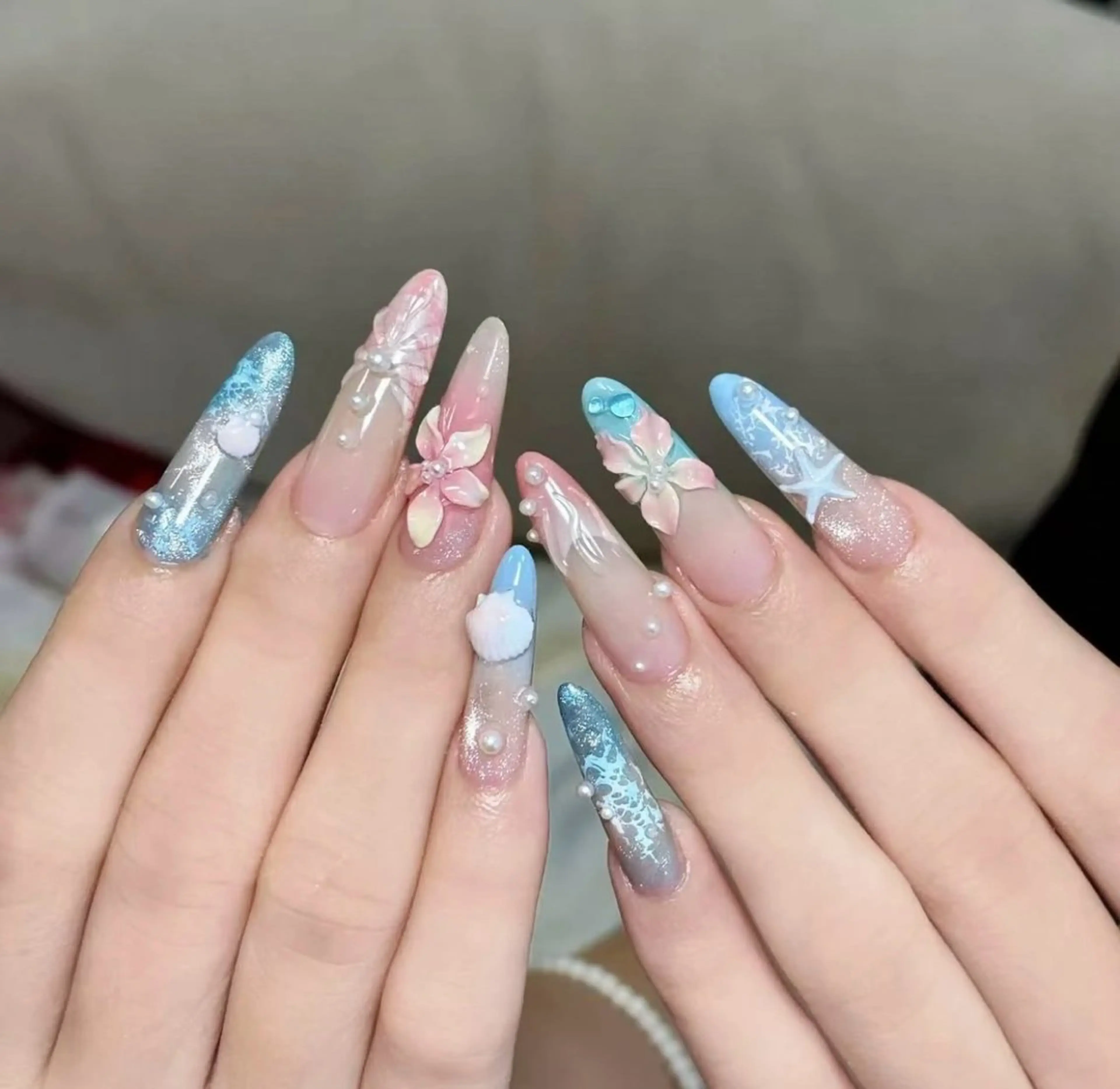 ネイル 長さだし専門店 M2　rikaのネイルデザイン