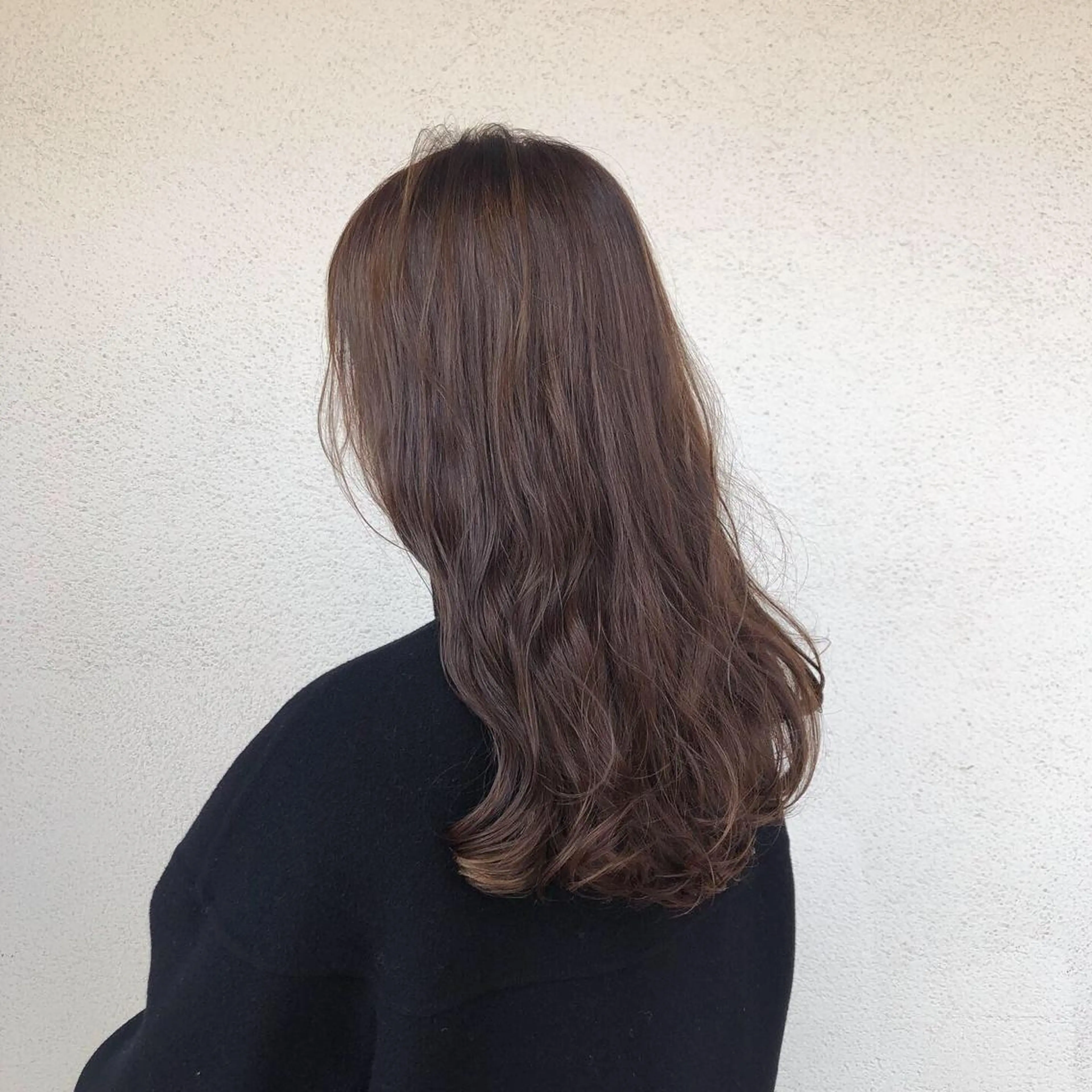 ロング カラー ヘアアレンジ アッシュ ベージュカラー インナーカラー カット ヘアカラー トリートメント 酸性縮毛矯正🧴韓国 レイヤー/髪質改善のヘアスタイル