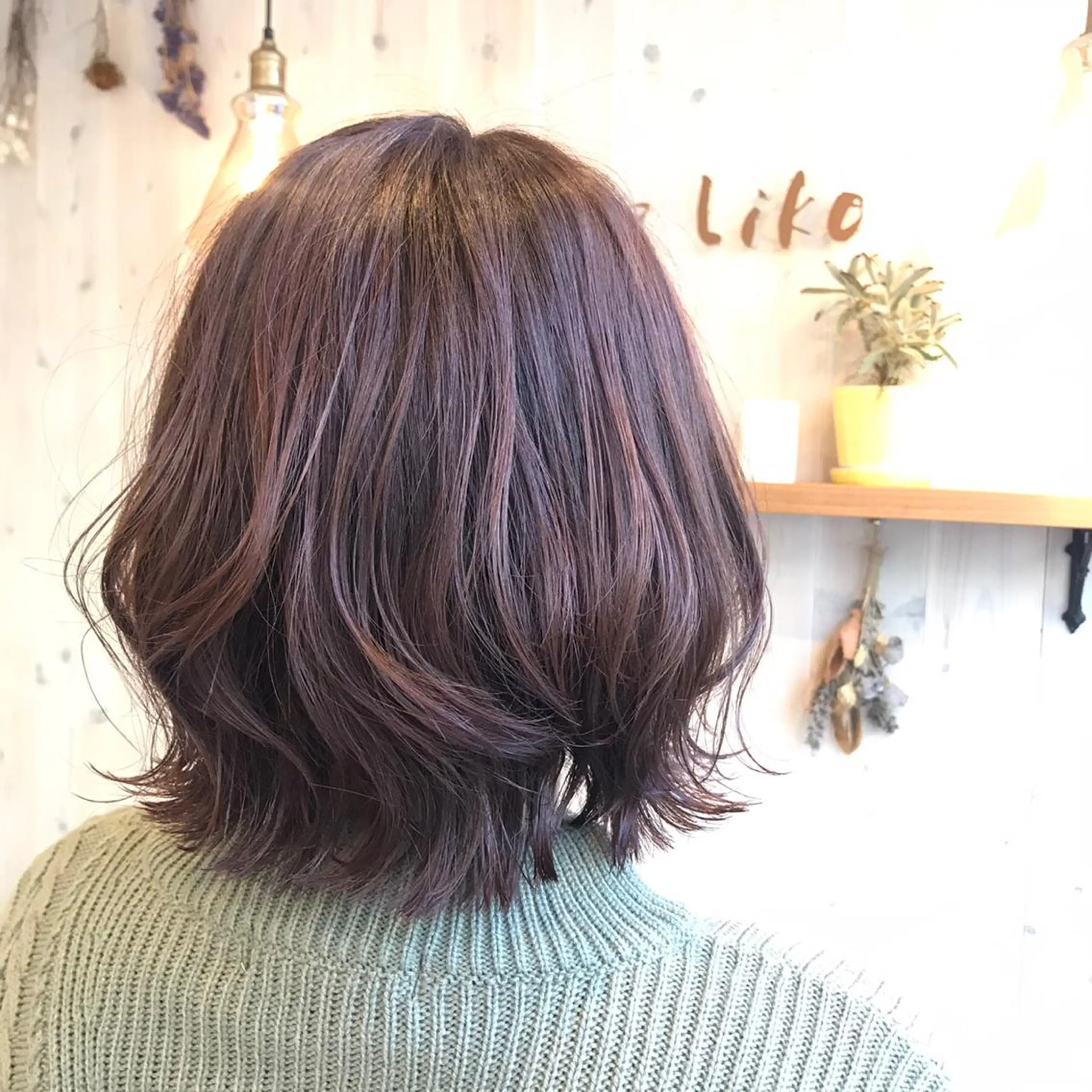 ミディアム カラー 透明感カラー/ 寺田千雅子のヘアスタイル