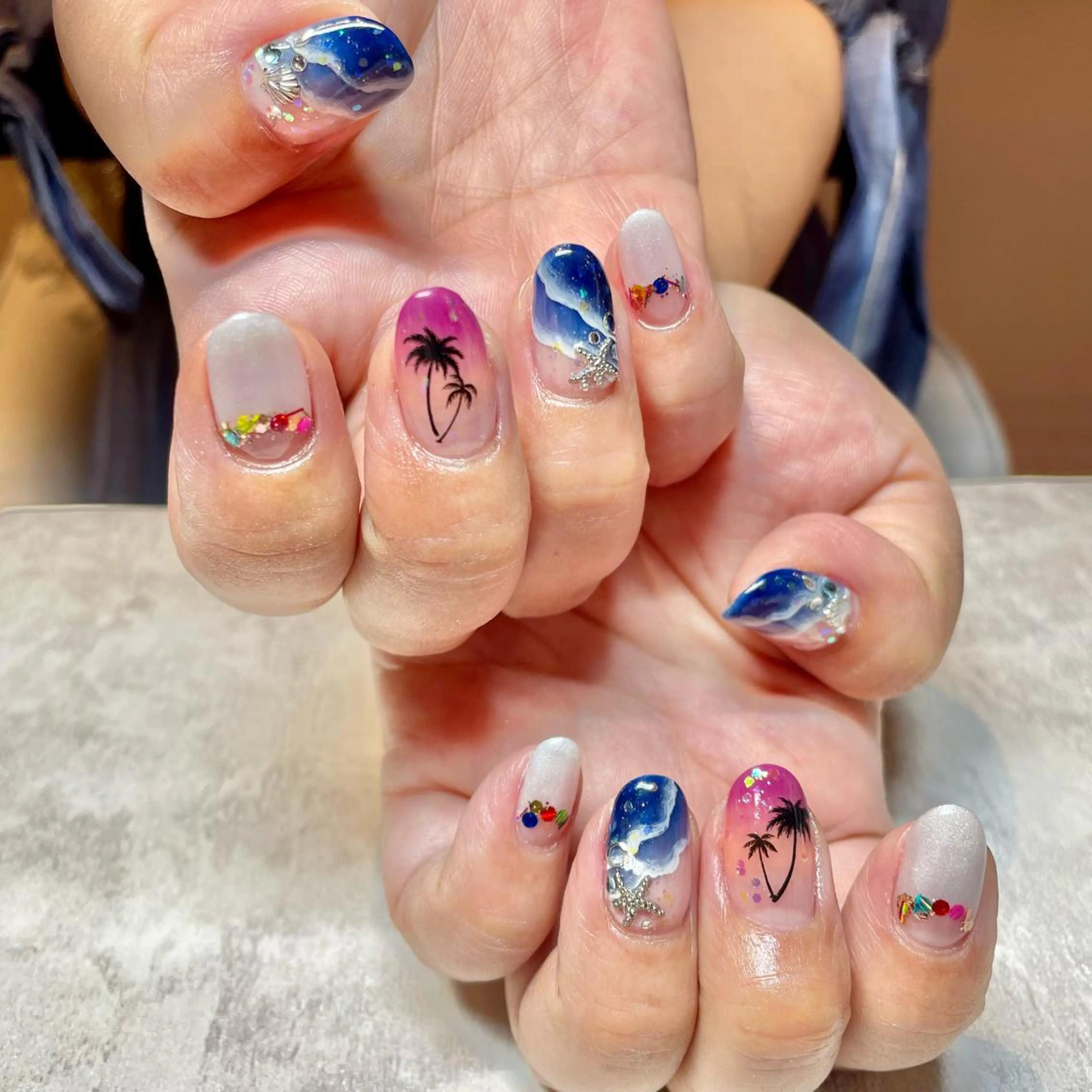 ネイル ハンドネイル Tocowaka マエダのネイルデザイン