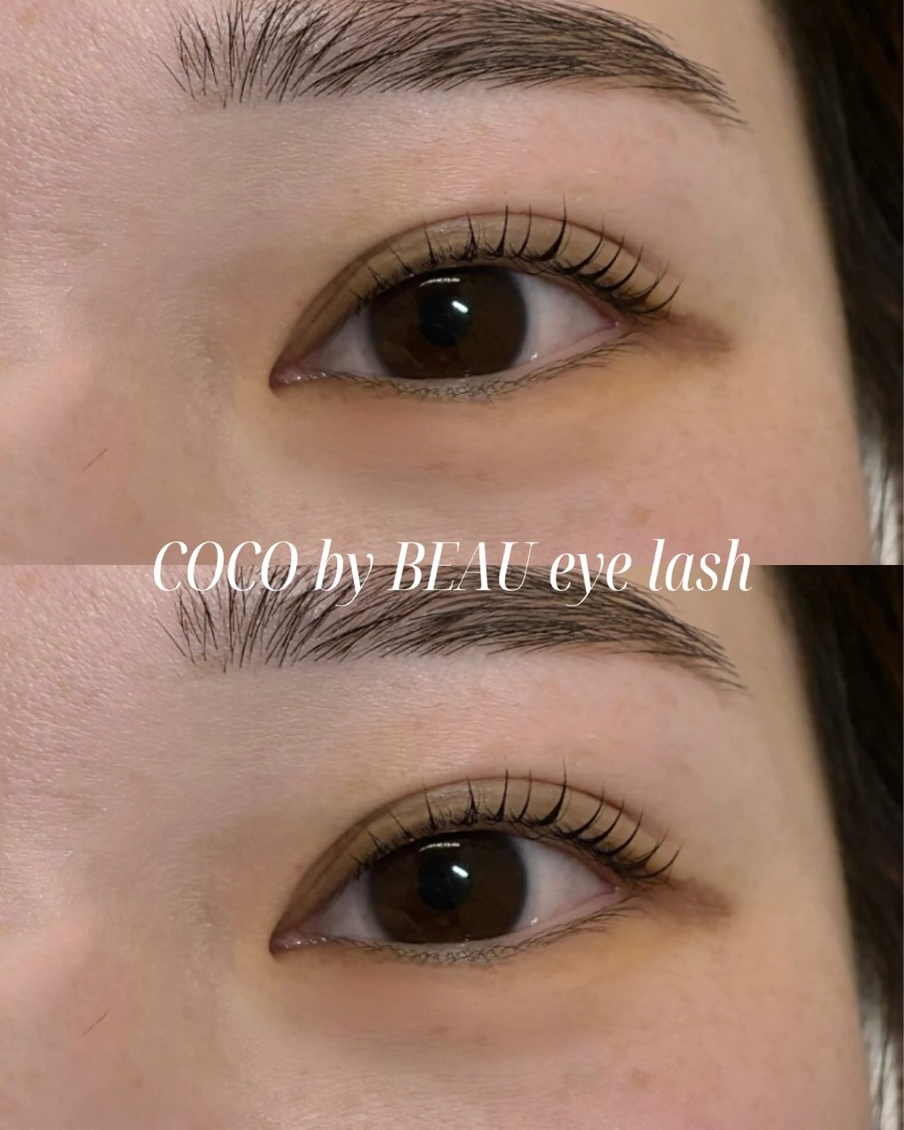 まつげパーマ＋美眉アイブロウWAX脱毛👀❤️の写真