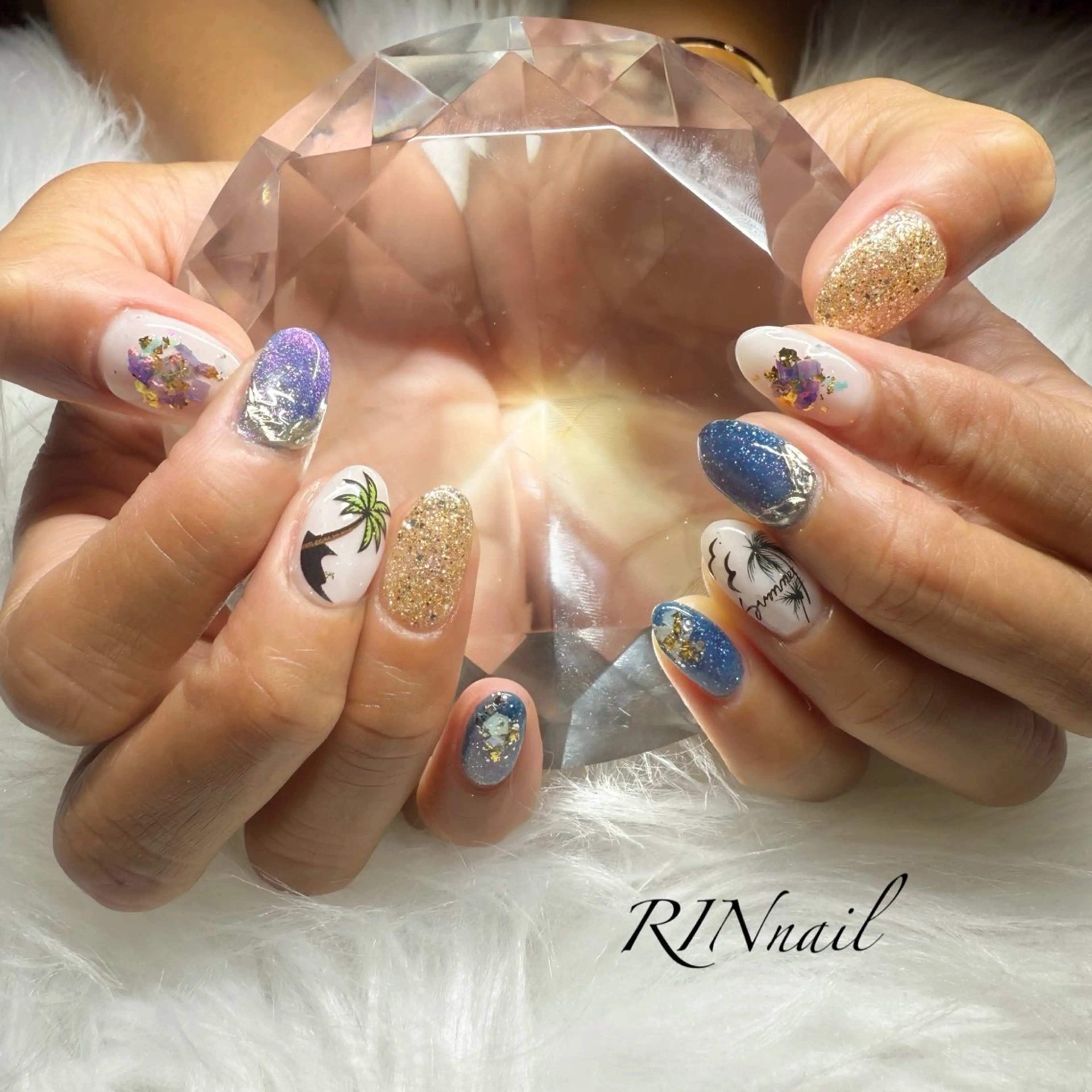 ネイル RIN HOMEnailのネイルデザイン