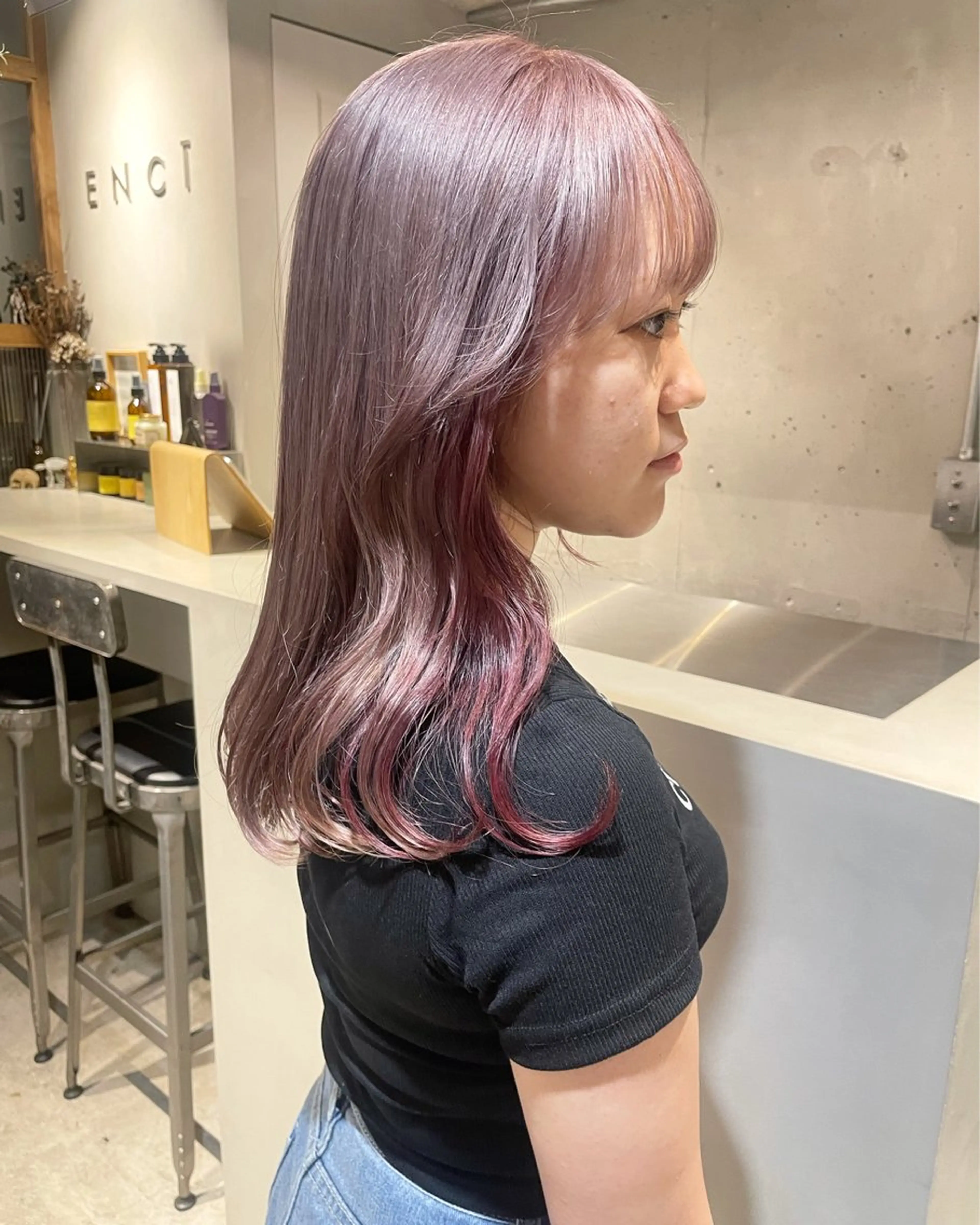 セミロング 伊藤 愛里のヘアスタイル