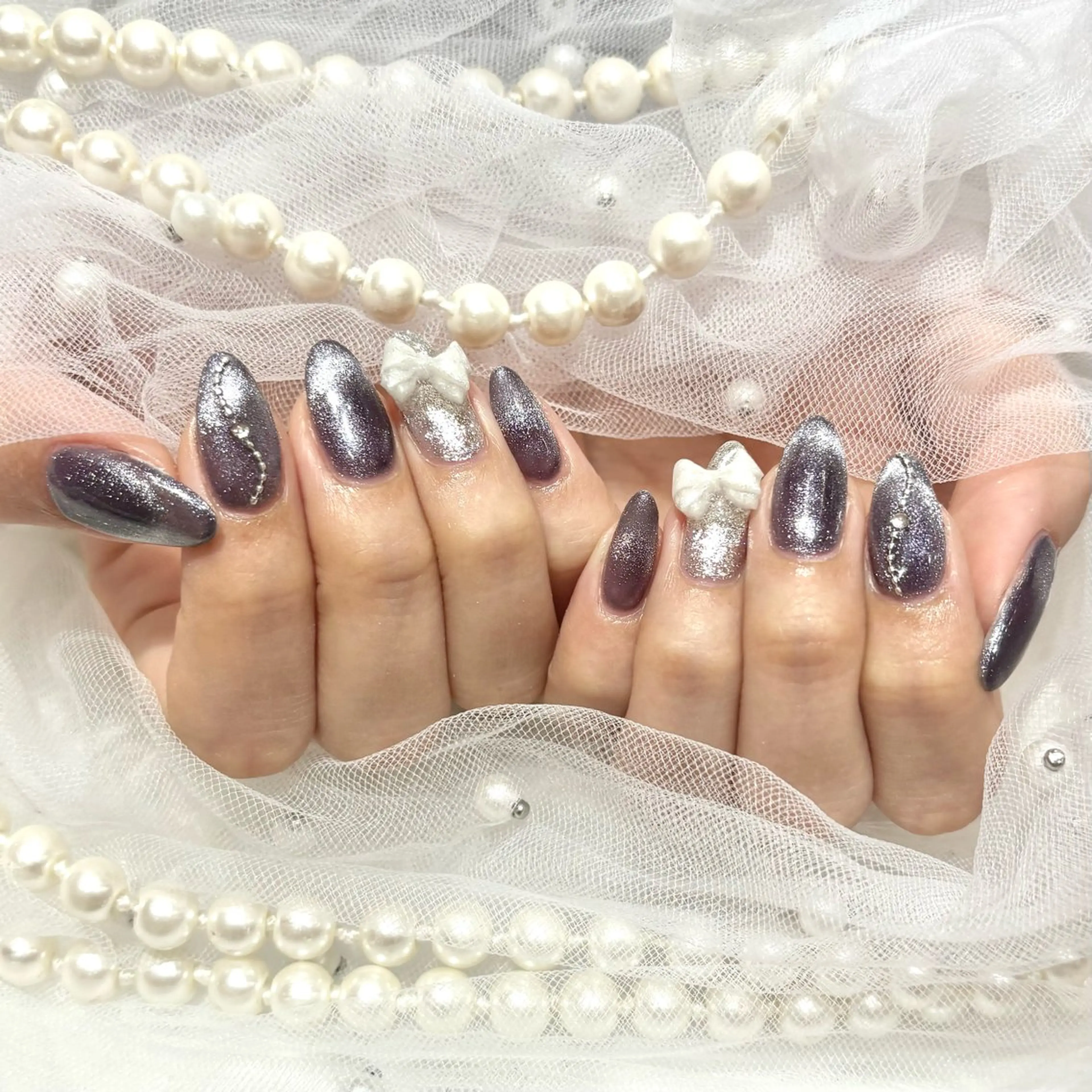 ネイル ハンドネイル WISTERIA rinonのネイルデザイン