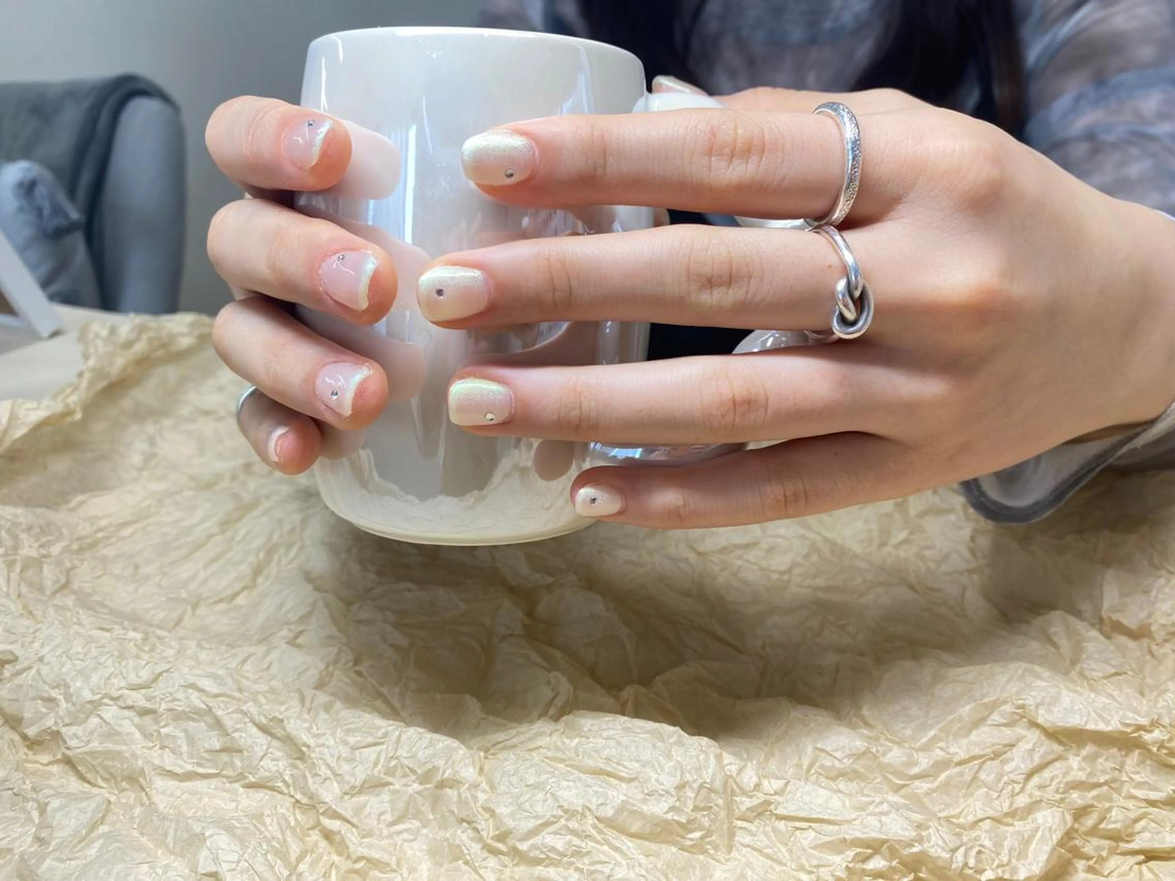 ネイル ストーンネイル 宮澤 ミナのネイルデザイン