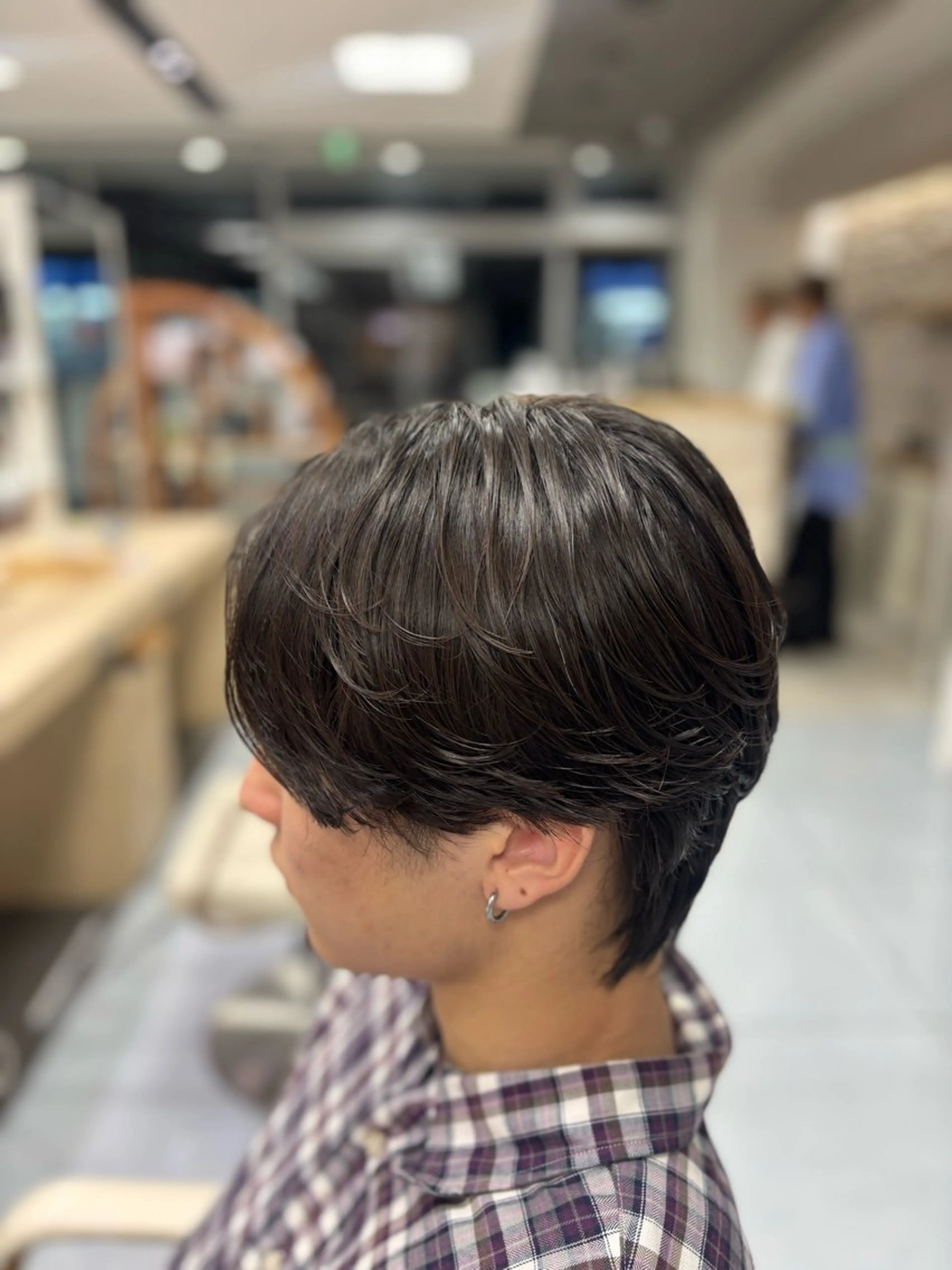 ショート パーマ メンズ カット パーマ メンズ特化韓国風 パーマスタイル/りんのヘアスタイル