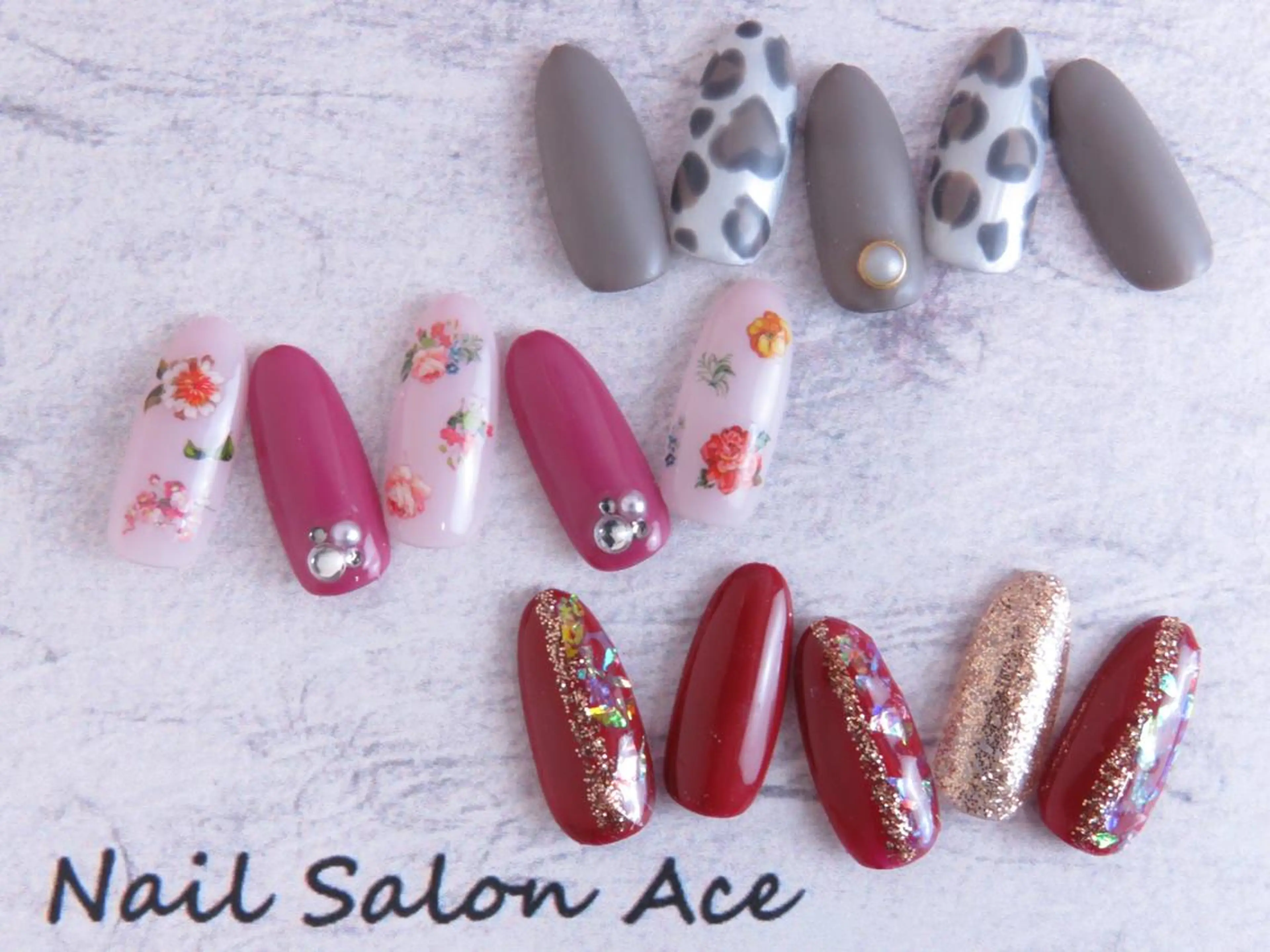 ネイル Beauty Salon Ace（ネイルサロン　エース）所属・池袋フィルイン Ace♡長さだしのネイルデザイン