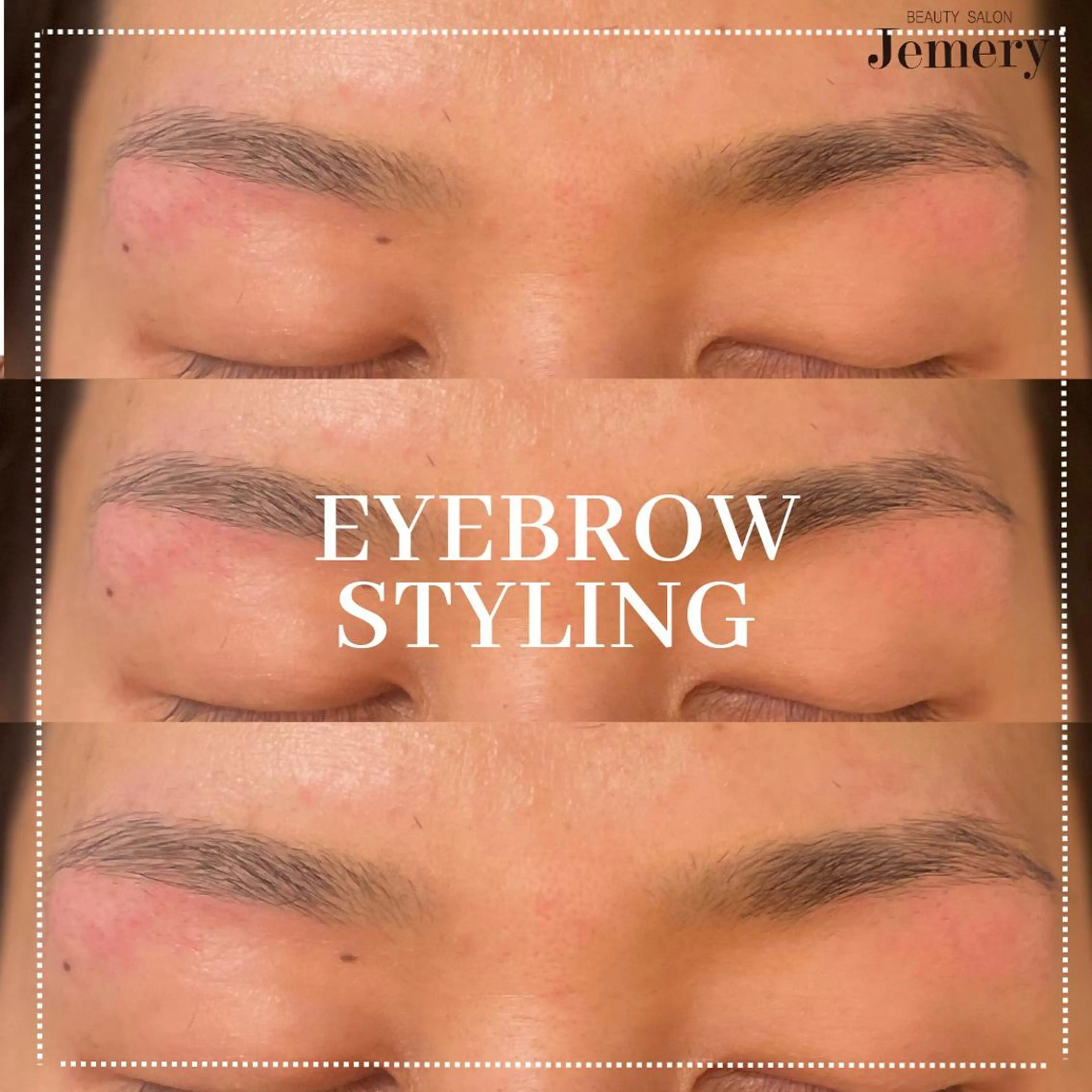 メンズ アイブロウ メンズアイブロウ 眉毛ワックス脱毛 💎Jemery 脱毛まつエクサロン💎所属・Jemery関内/ 眉毛/まつ毛/脱毛の眉毛・アイブロウイメージ