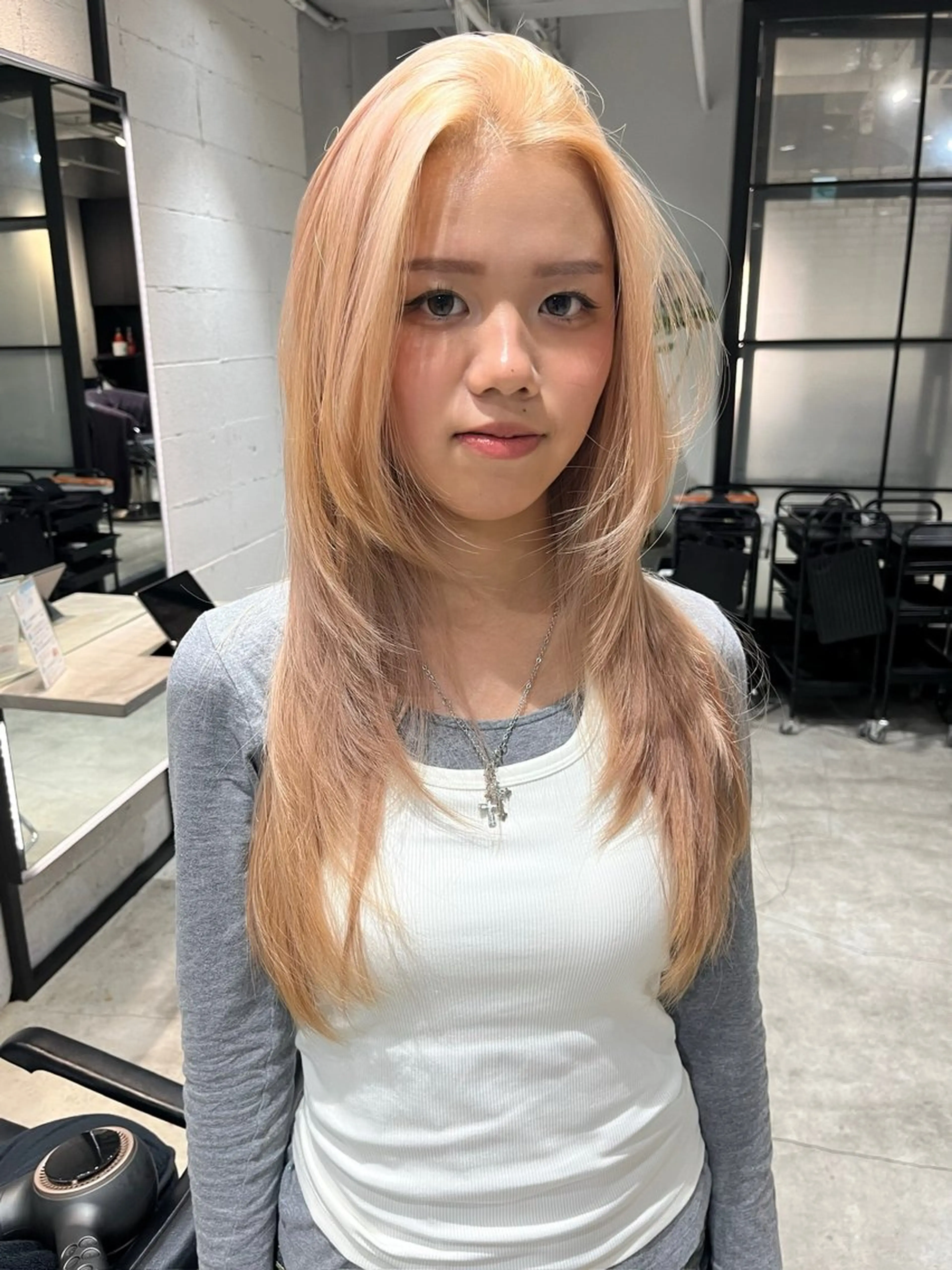 ロング カラー Juna✂️ レイヤー / ボブのヘアスタイル