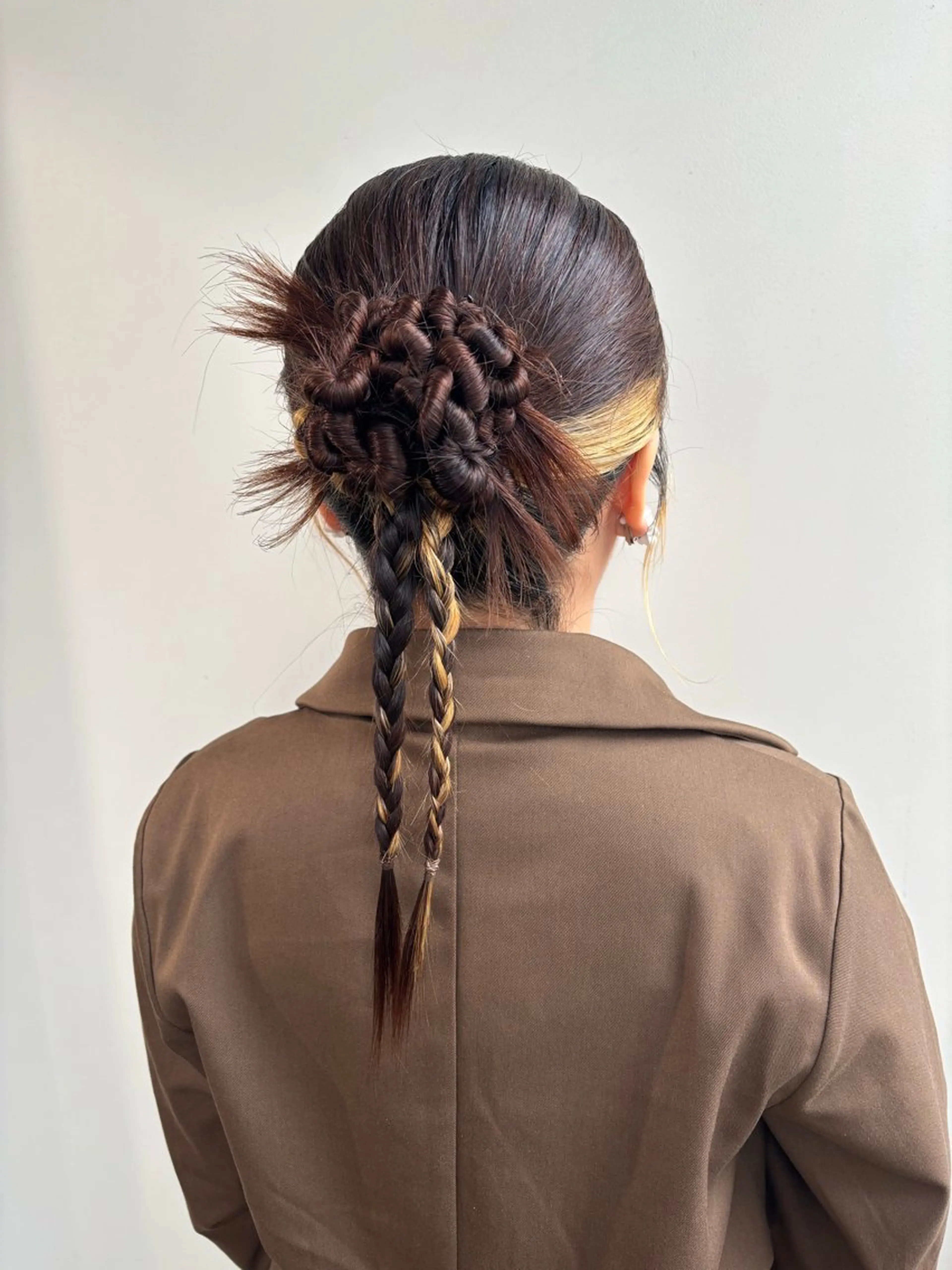 ロング ヘアアレンジ 成人式 結婚式・ブライダル 卒業式のヘアスタイル 艶カラー/縮毛矯正/ ケア/アレンジ/桜悠のヘアスタイル