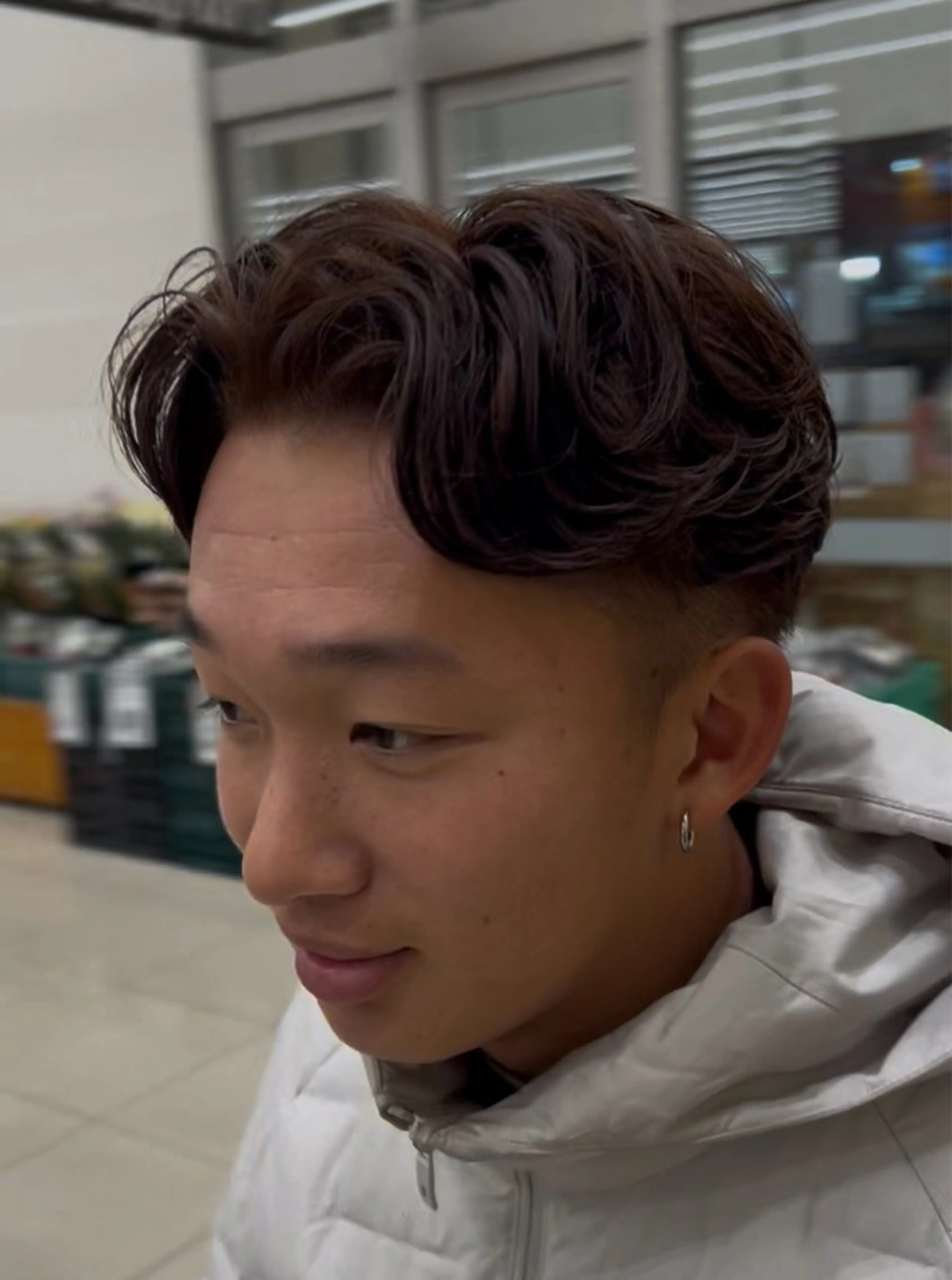 カラー ヘアカラー L.ABARBERSHOP草津店所属・知念 希龍のヘアスタイル