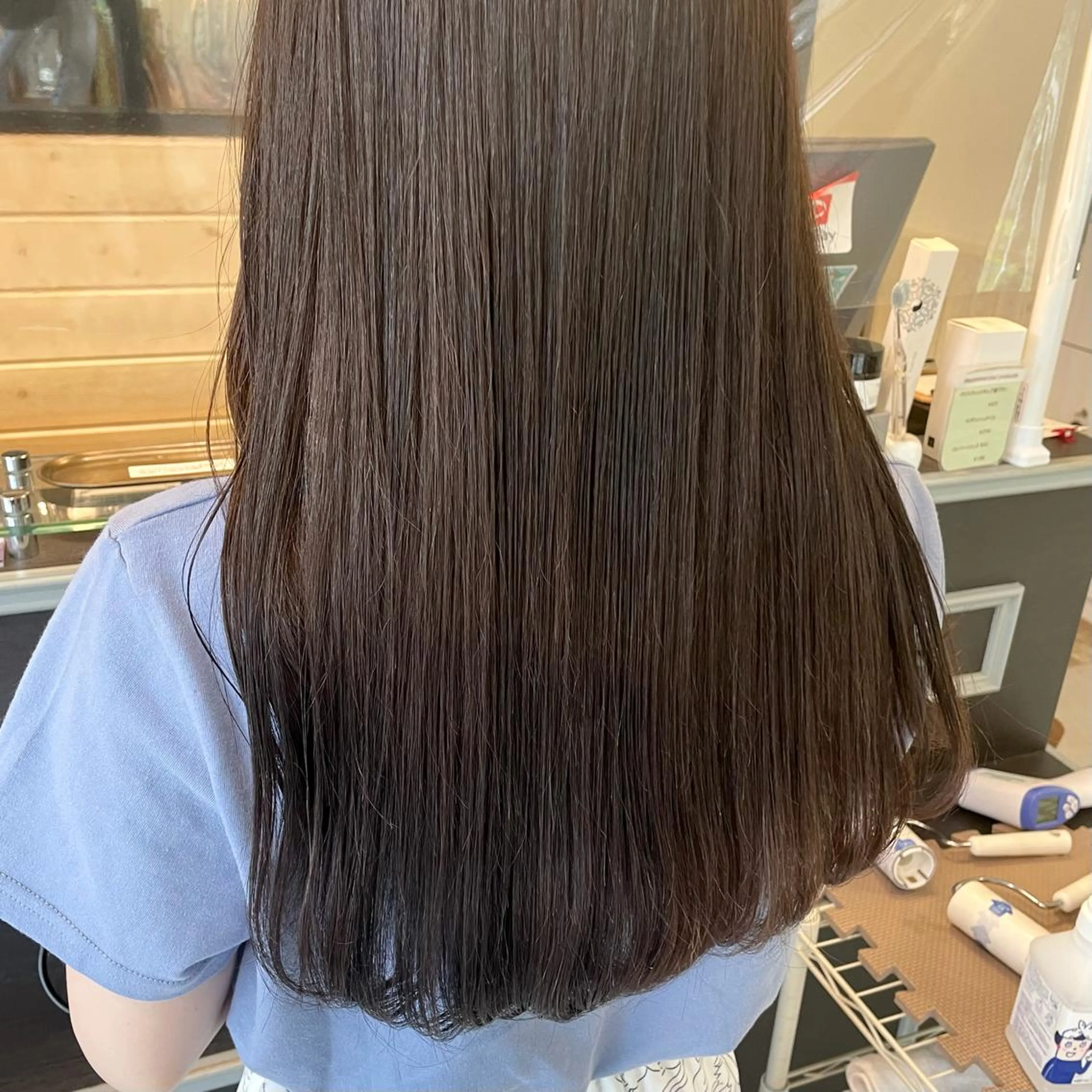 ロング カラー スナコザワ レナのヘアスタイル