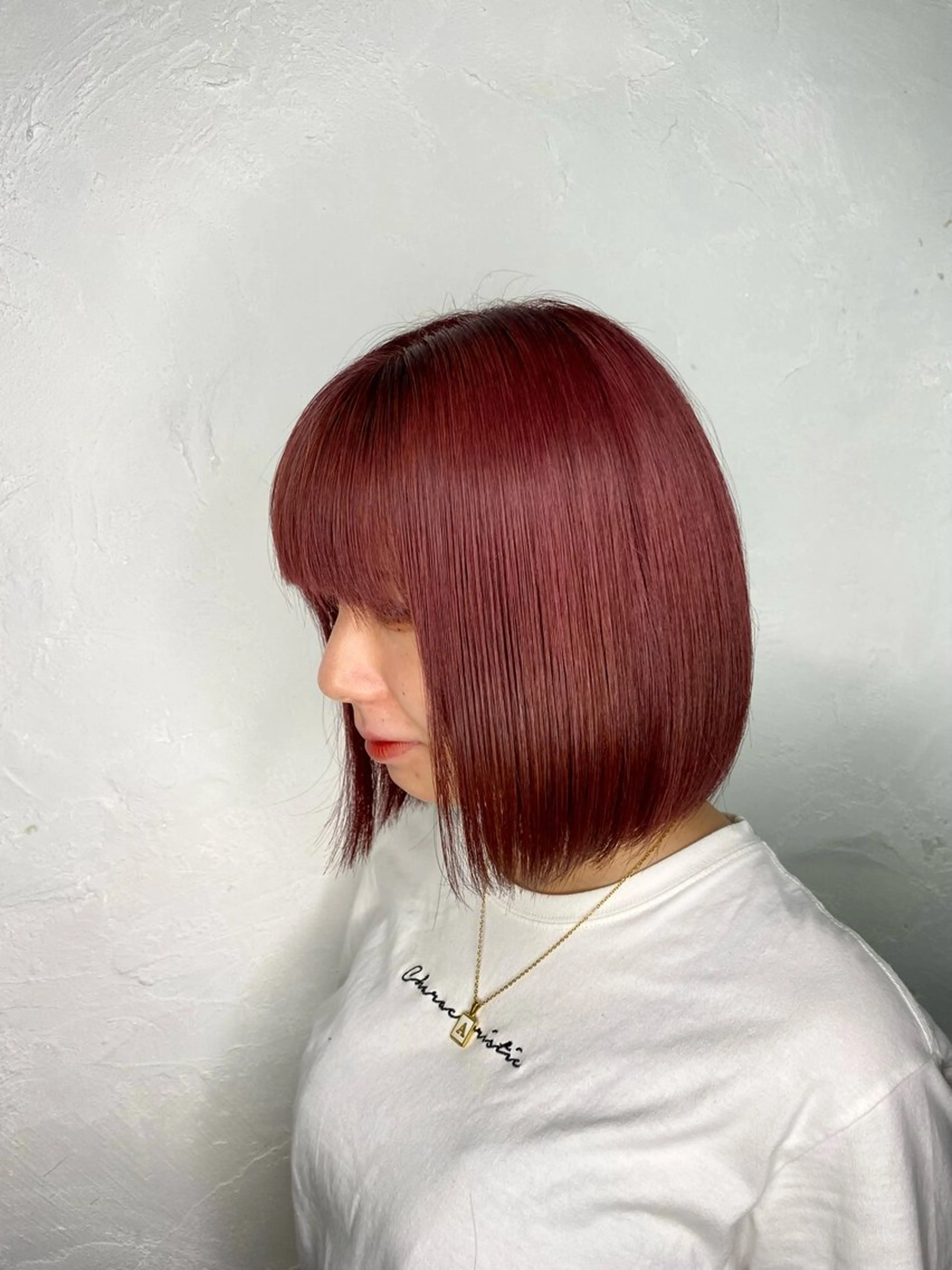 ミディアム 北川 飛瑶のヘアスタイル