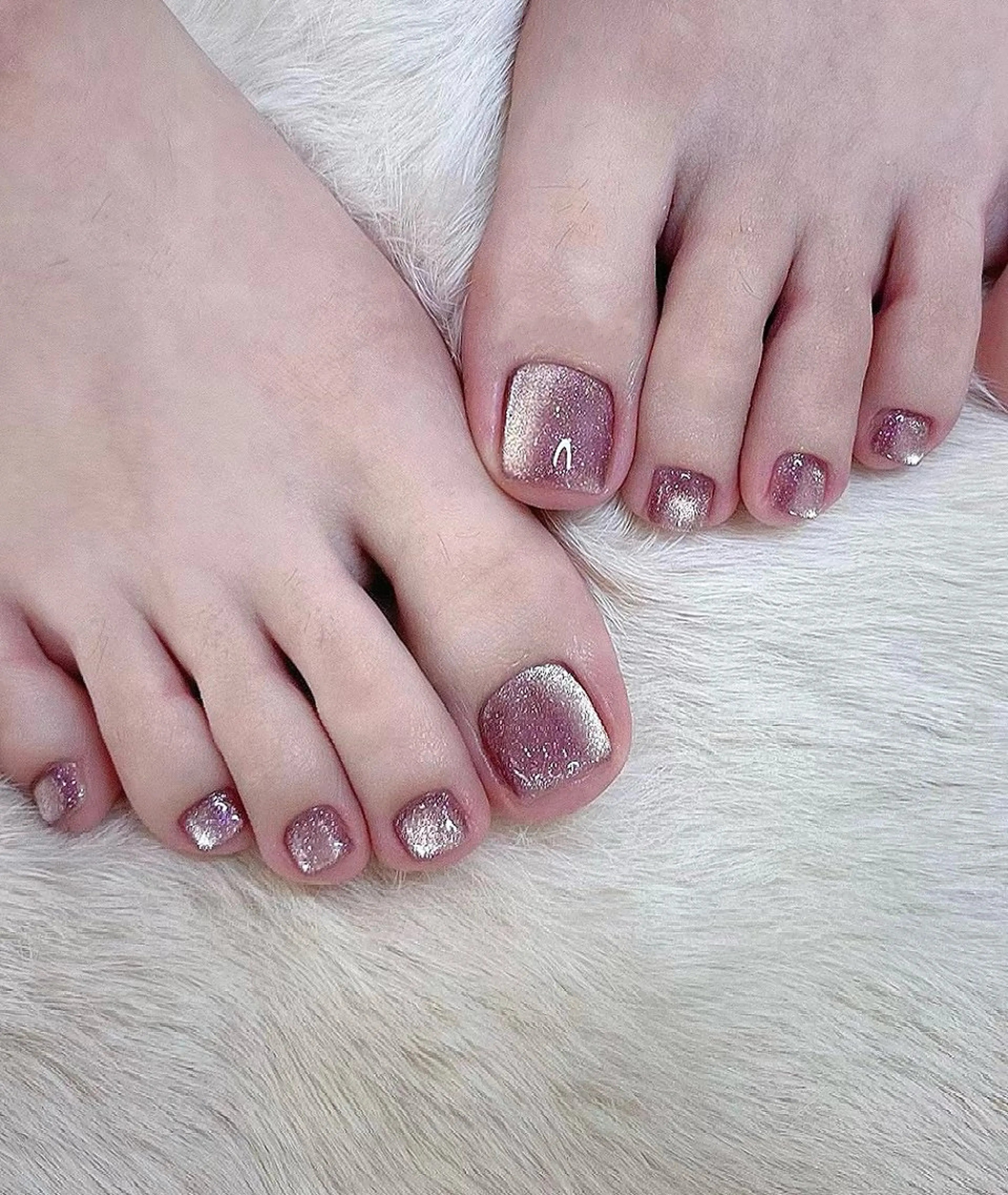 【フット】👣フットマグネット／フラッシュ／ミラーワンカラ(2色OK)   5980円の写真