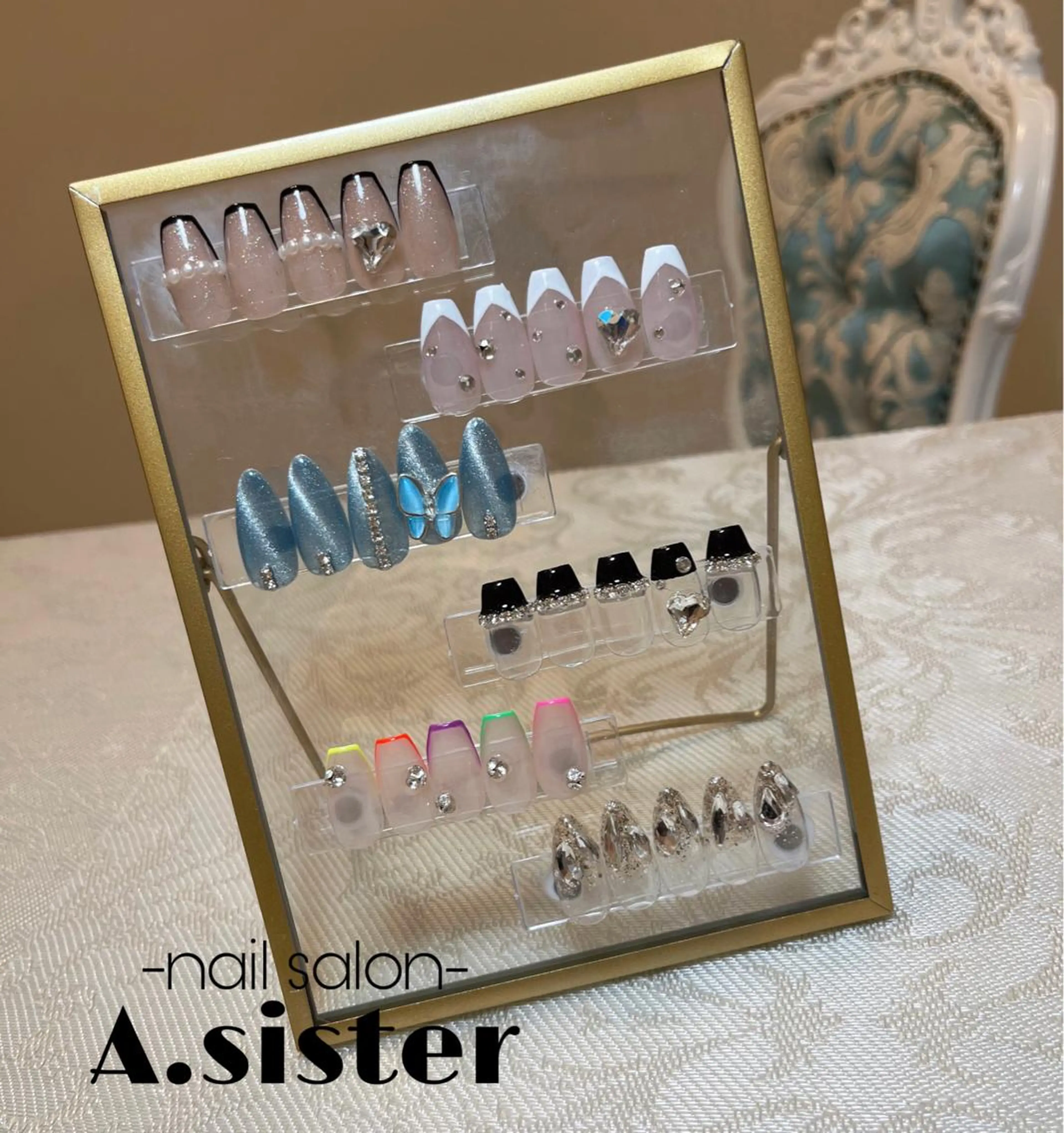 ネイル ワンホンネイル ハンドネイル A.sister所属・nail salon 《A.sister》のネイルデザイン