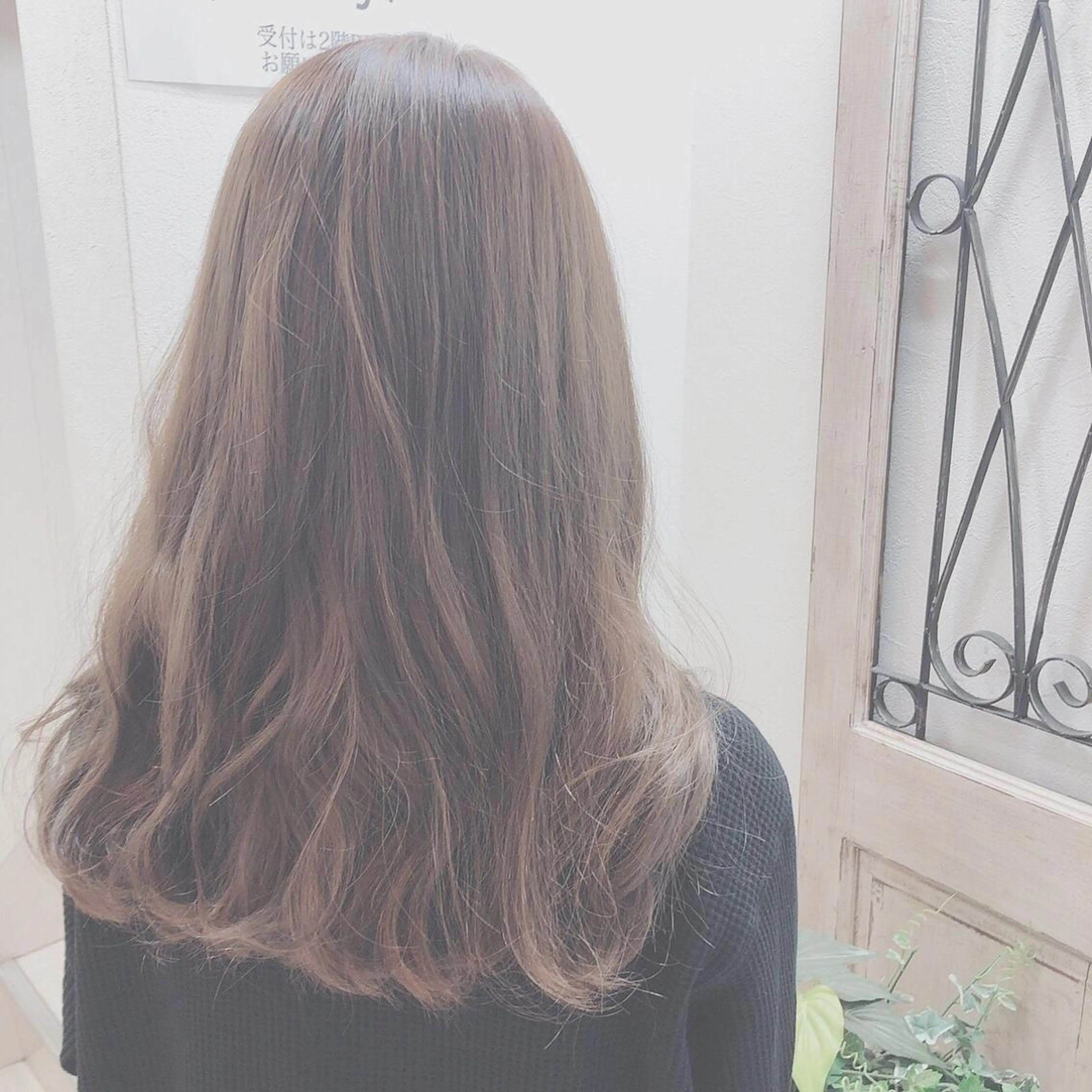 セミロング 透明感カラー💖 Stylist佐藤澪のマツエク・マツパデザイン