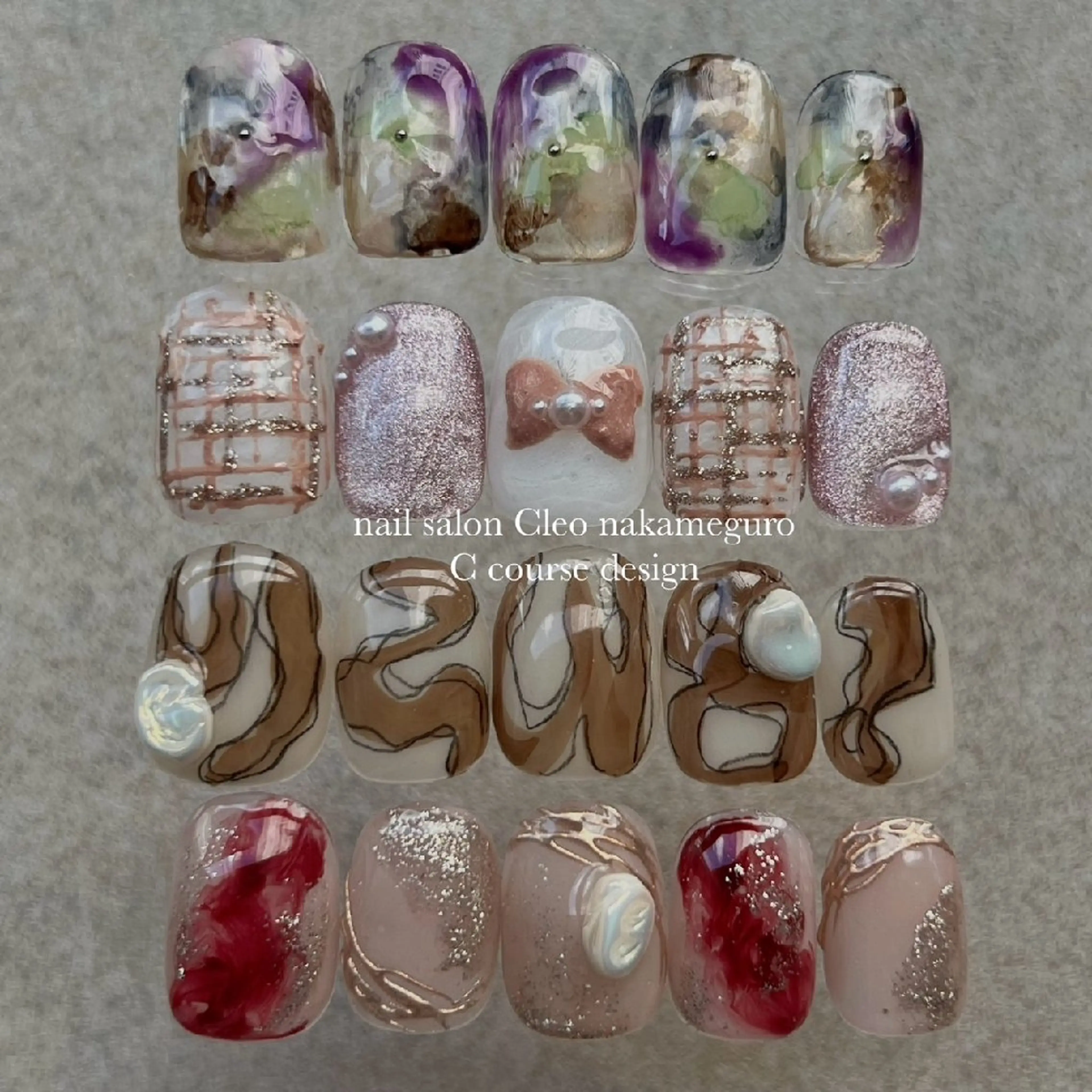 ネイル Cleo中目黒店 hitomiのネイルデザイン