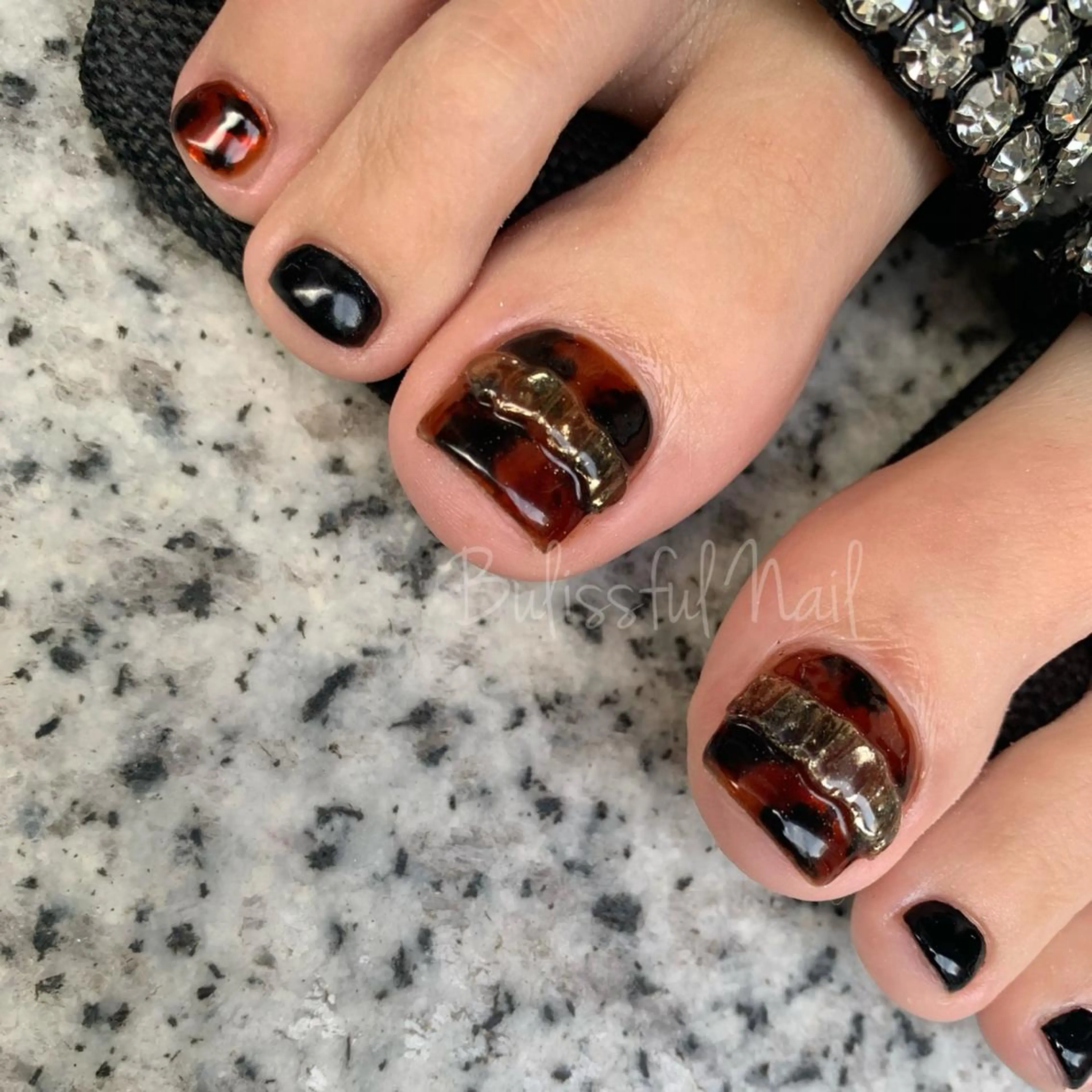 ネイル フットネイル Blissful💅 Yurika✩࿐⋆*のネイルデザイン