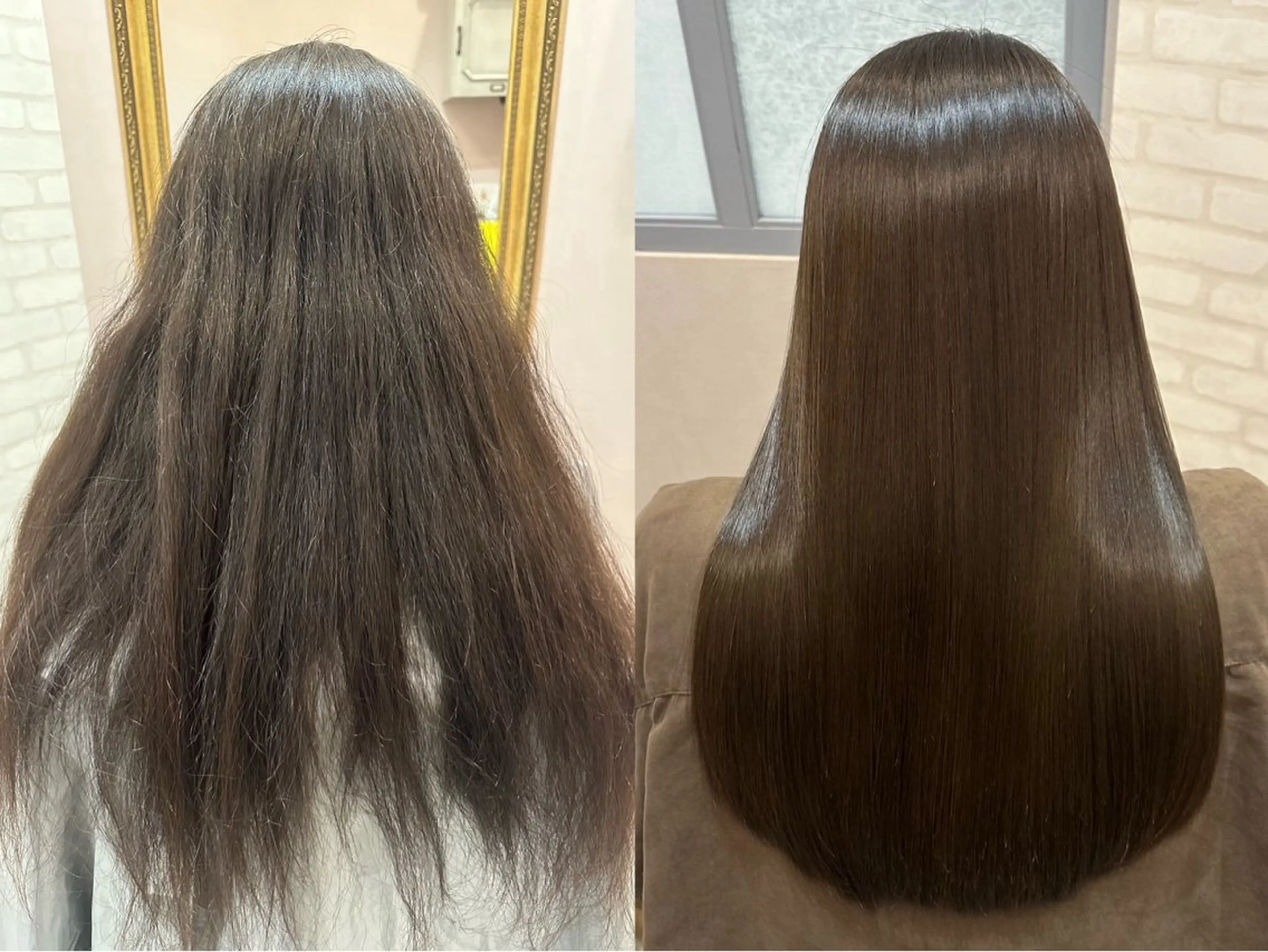 ロング 縮毛矯正 Natsuki /北千住/髪質改善のヘアスタイル