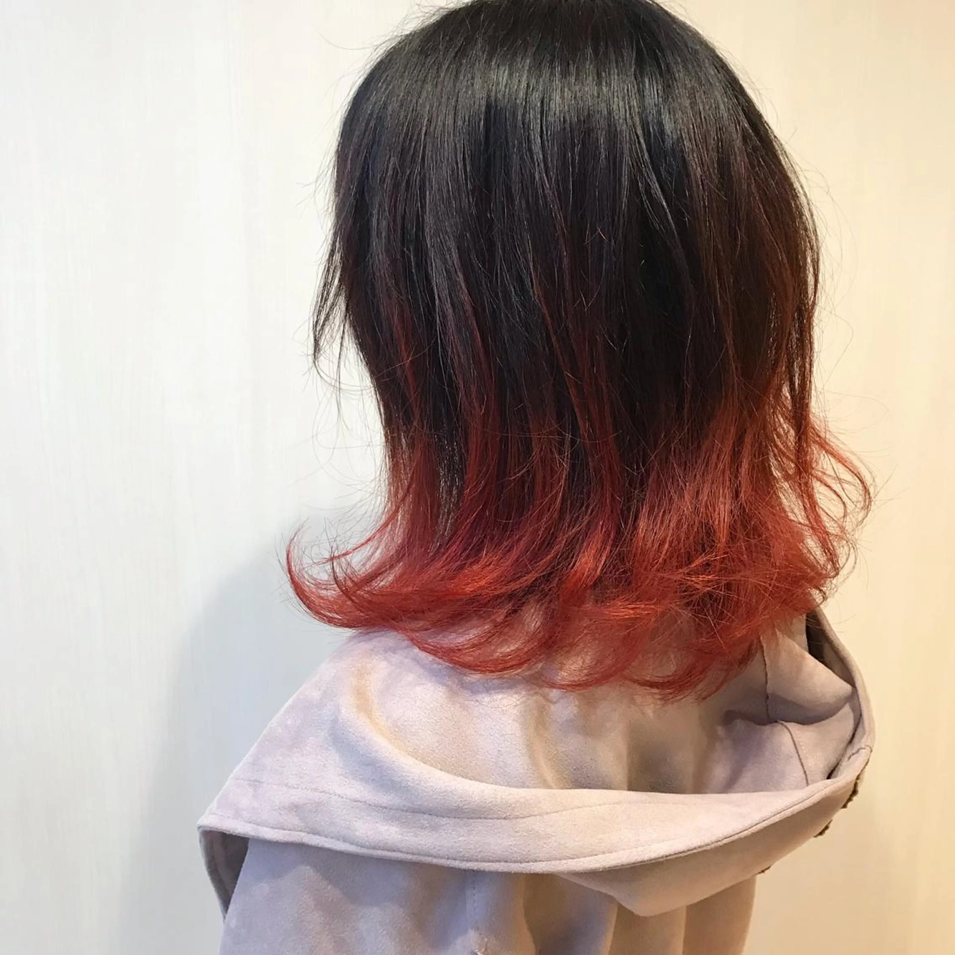 ミディアム カラー カット ヘアカラー GO TODAY所属・ハイトーン/小顔 カット/Ayumuのヘアスタイル