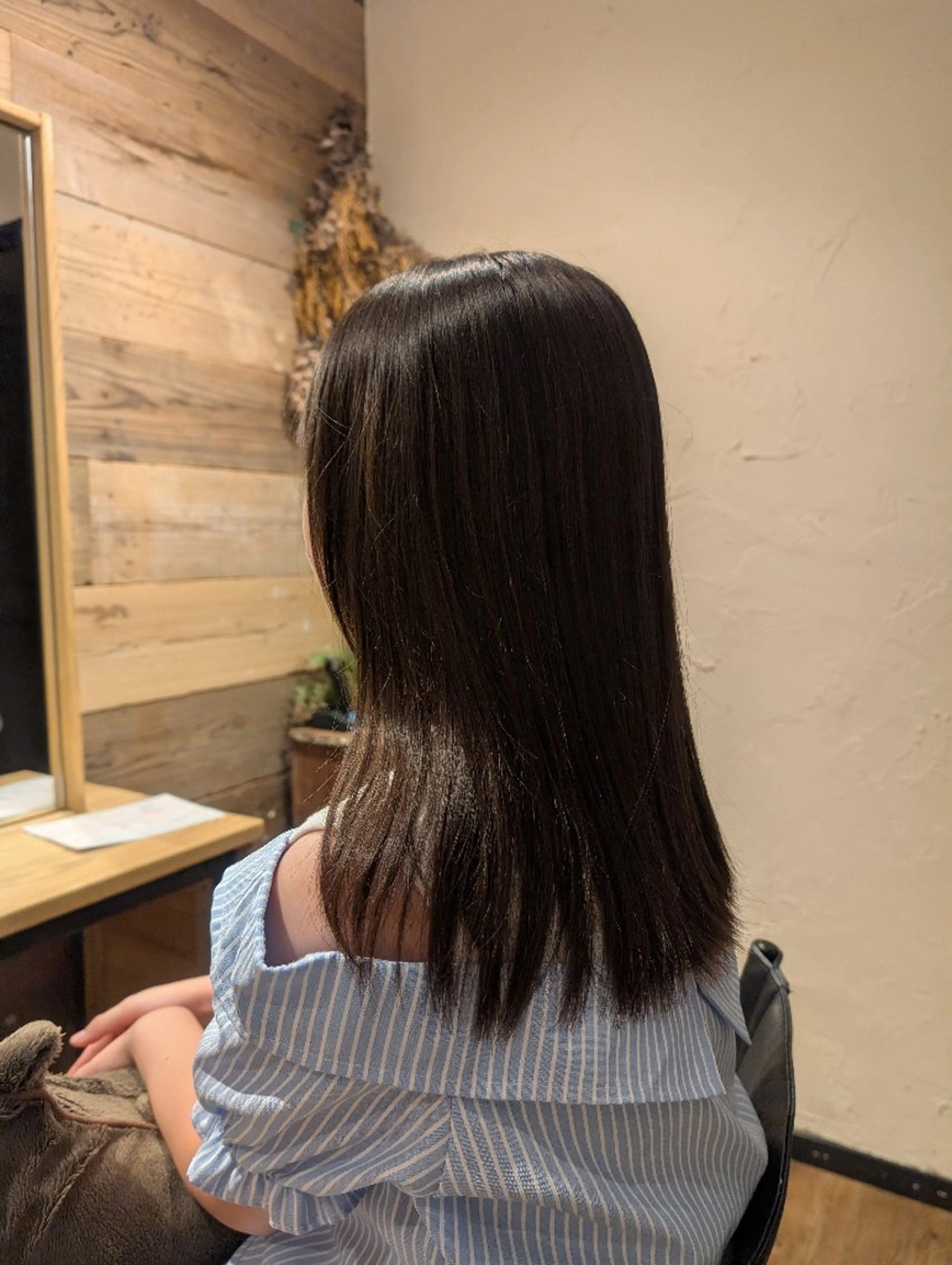 ロング 吉田 彩のヘアスタイル