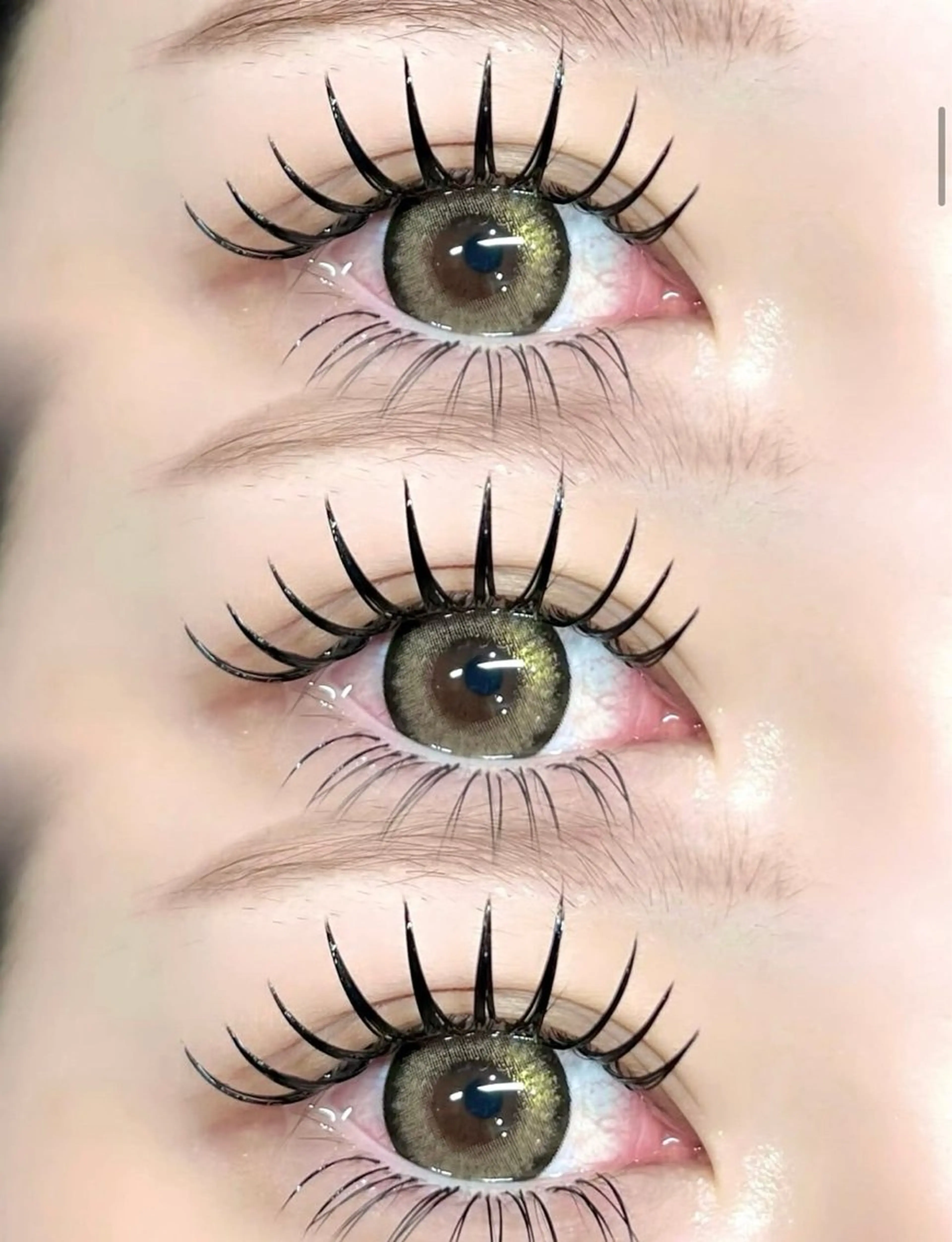 マツエク・マツパ la vierge所属・manaka yoshidaのマツエク・マツパデザイン