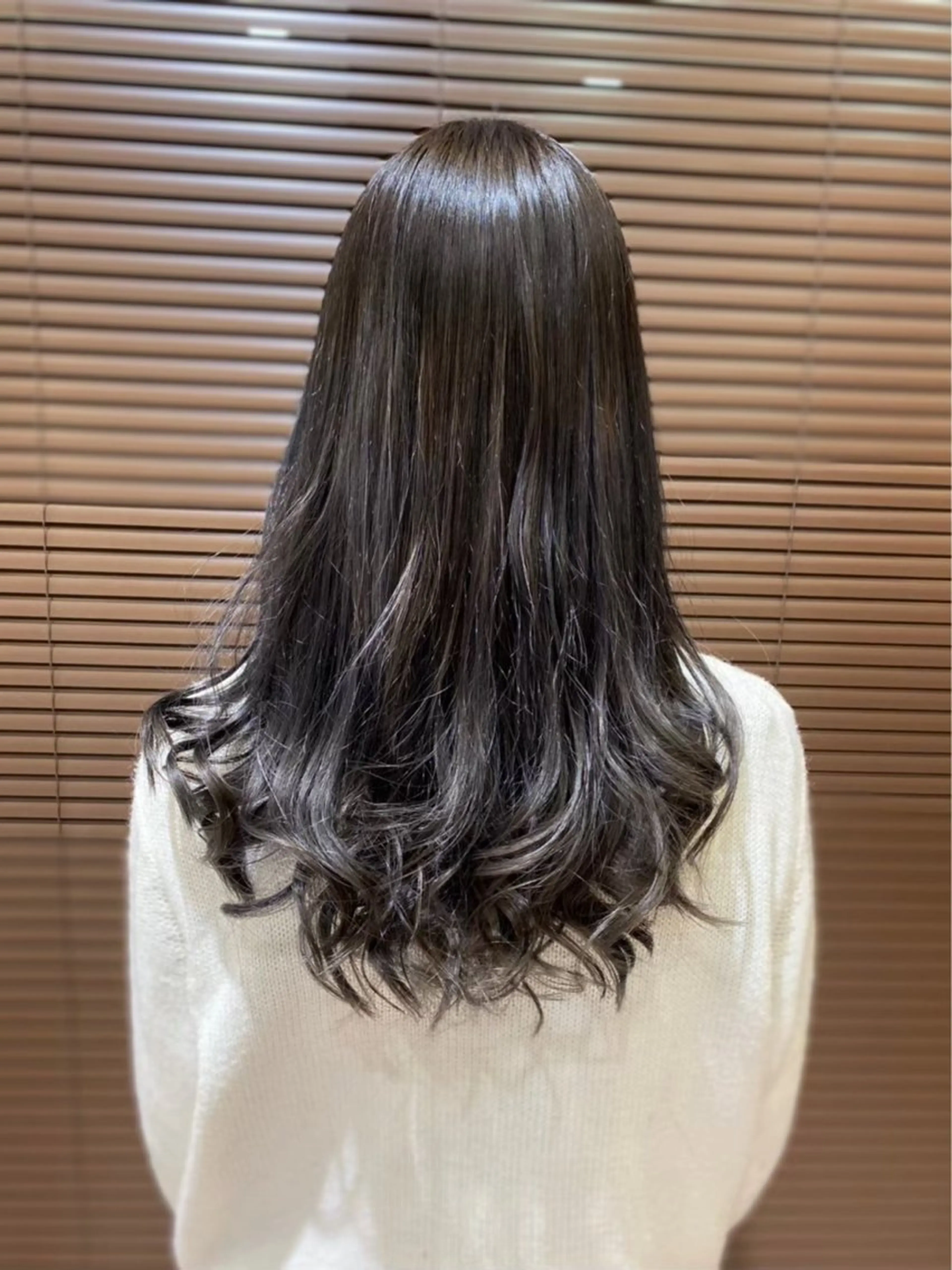 セミロング 似合わせカット/ 韓国カラー/まや🦋のヘアスタイル