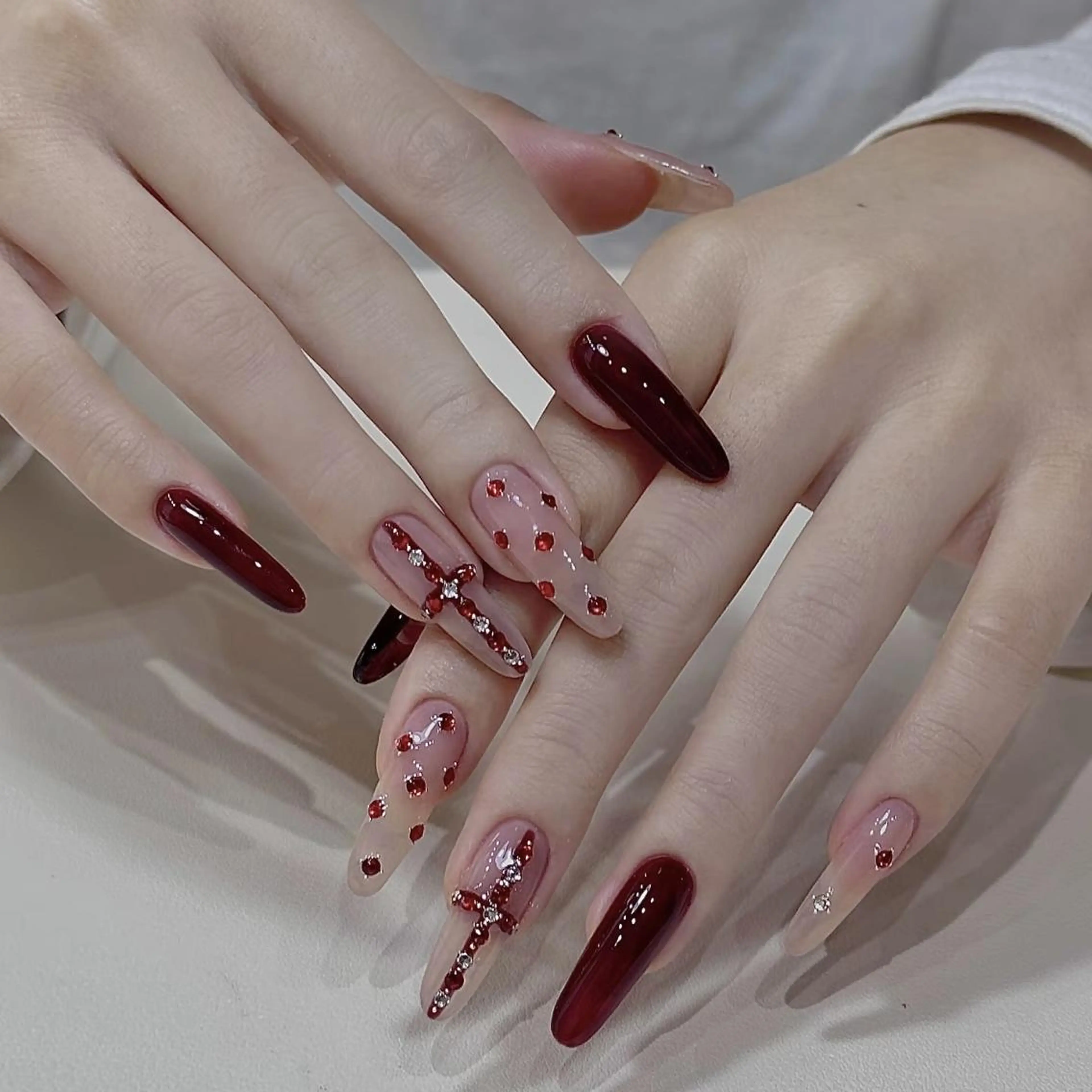 ネイル ハンドネイル DEMAIN- 🌹のネイルデザイン