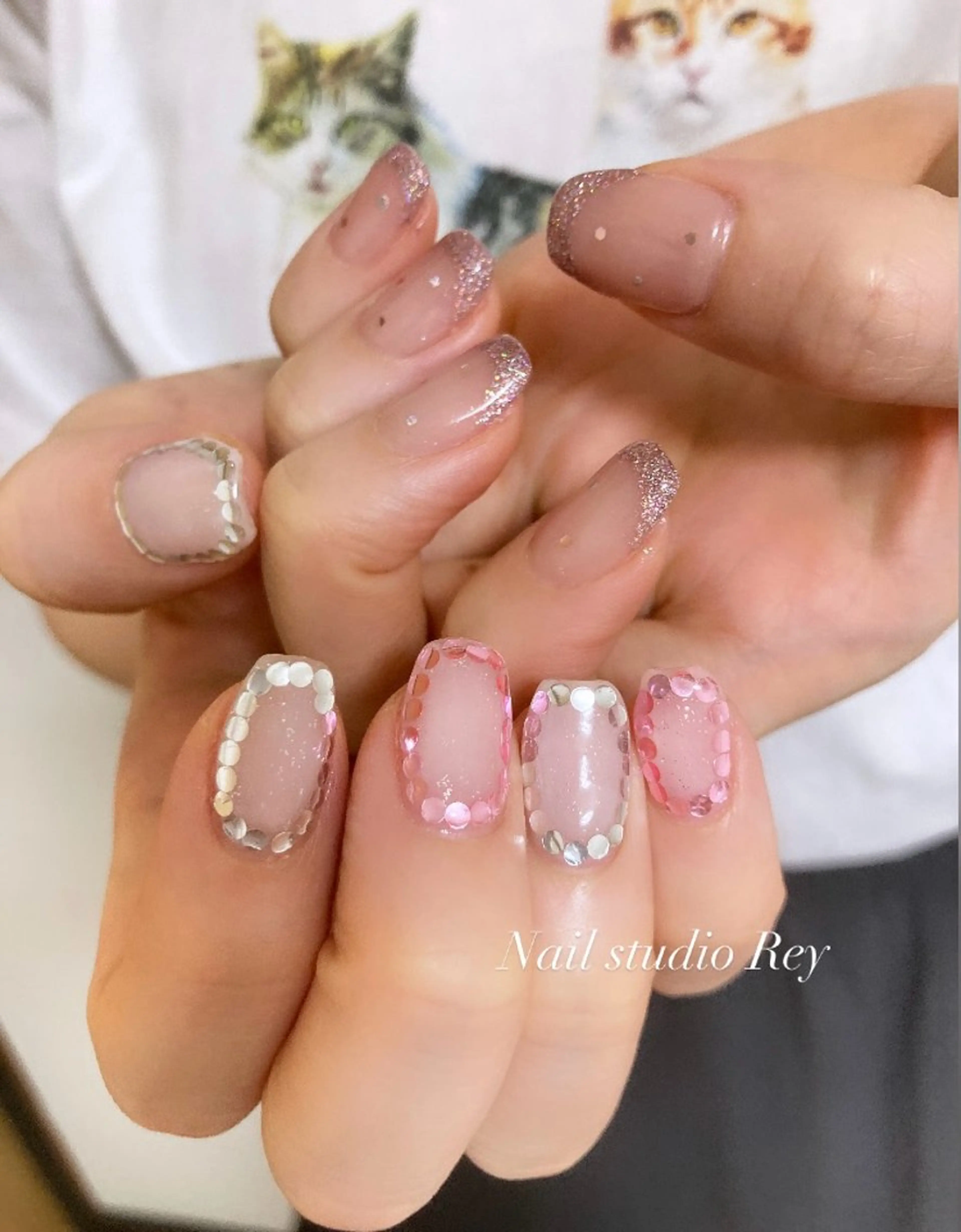 ネイル ハンドネイル ecrin (エクラン)のネイルデザイン