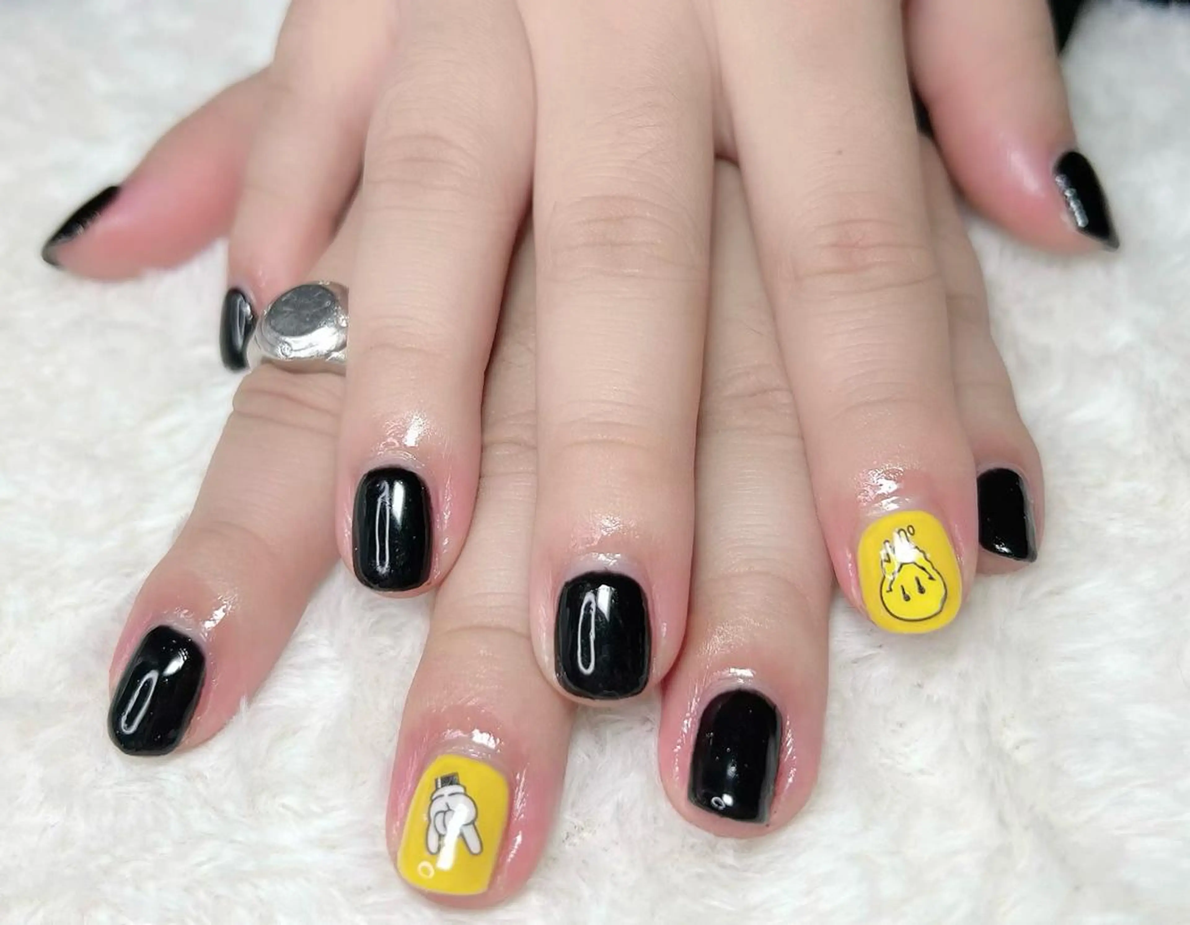 メンズ ネイル メンズネイル ハンドネイル シェヌネイル JURAのネイルデザイン