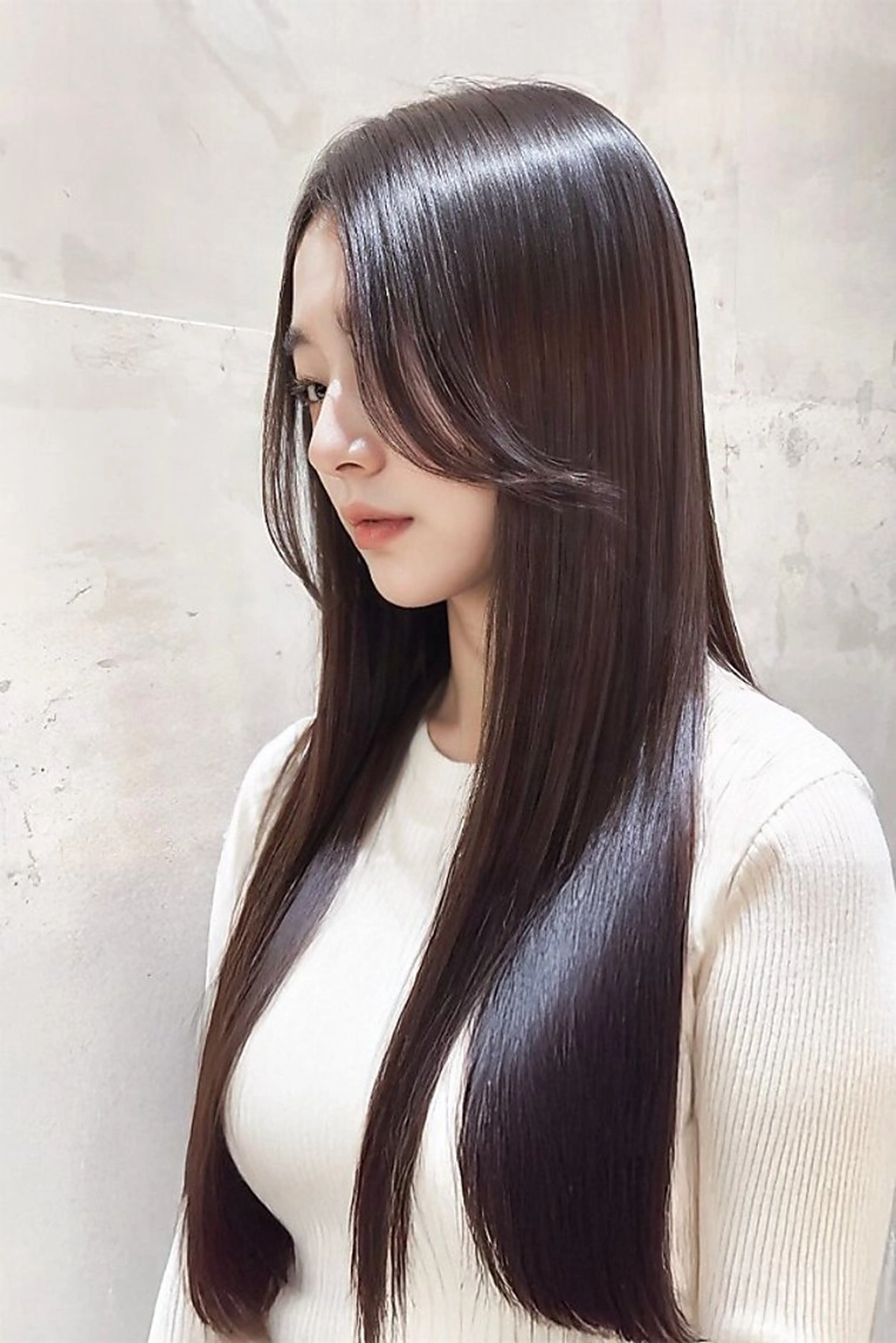 柔らかい縮毛矯正/ クラモチのヘアスタイル