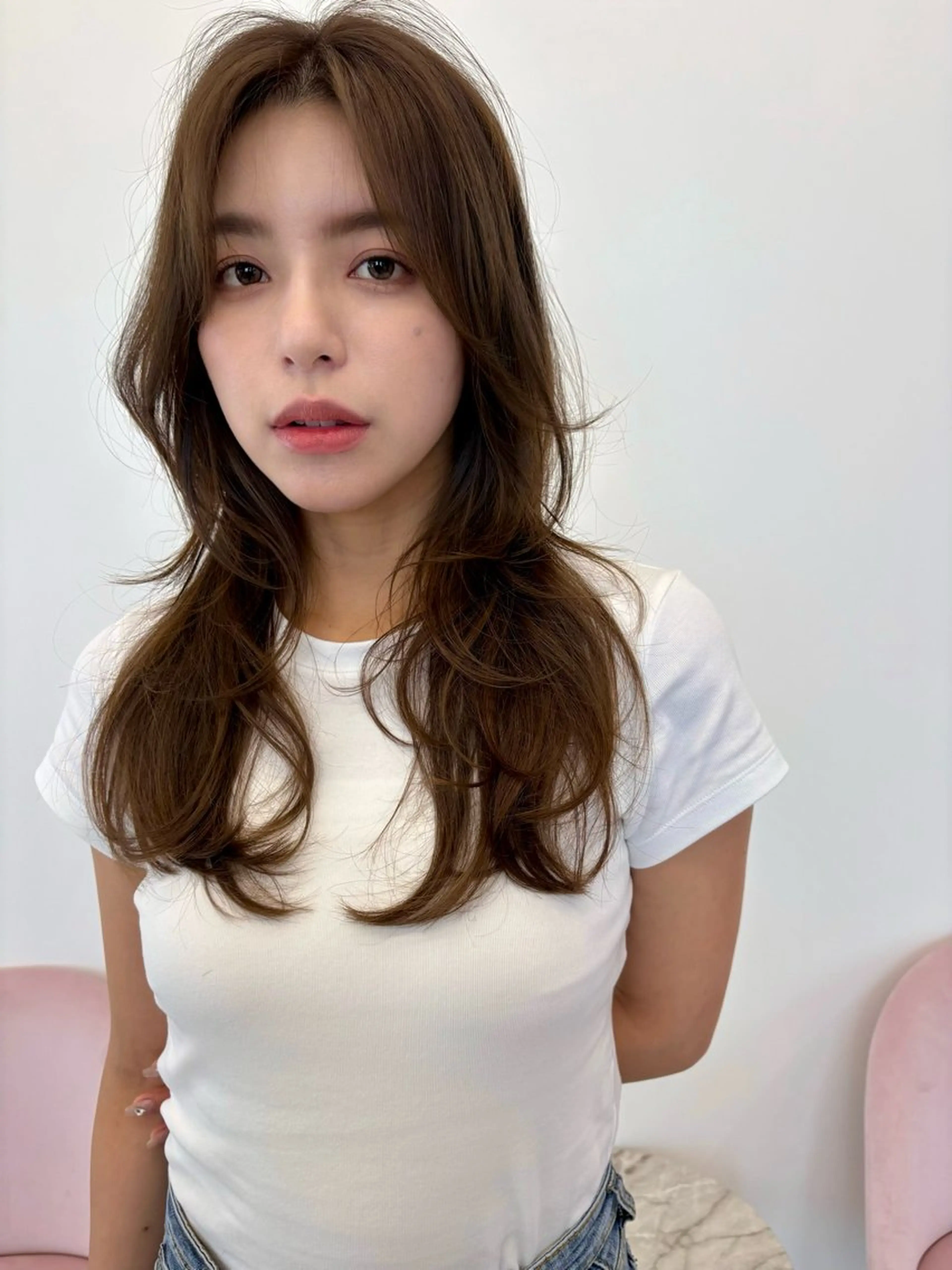 ロング ショート白髪染め無料 ／河瀬謙介のヘアスタイル