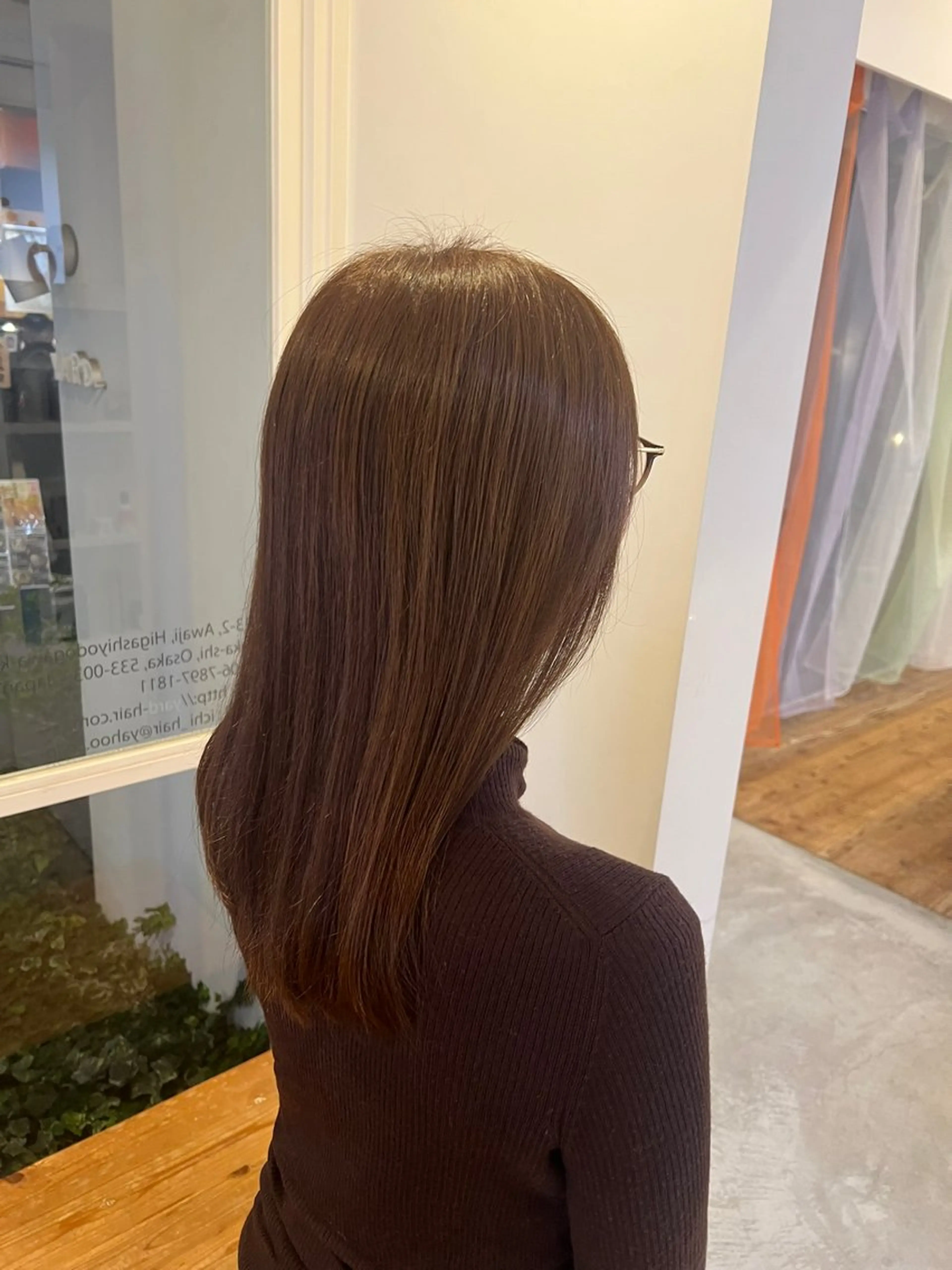 カラー 森崎 優菜のヘアスタイル