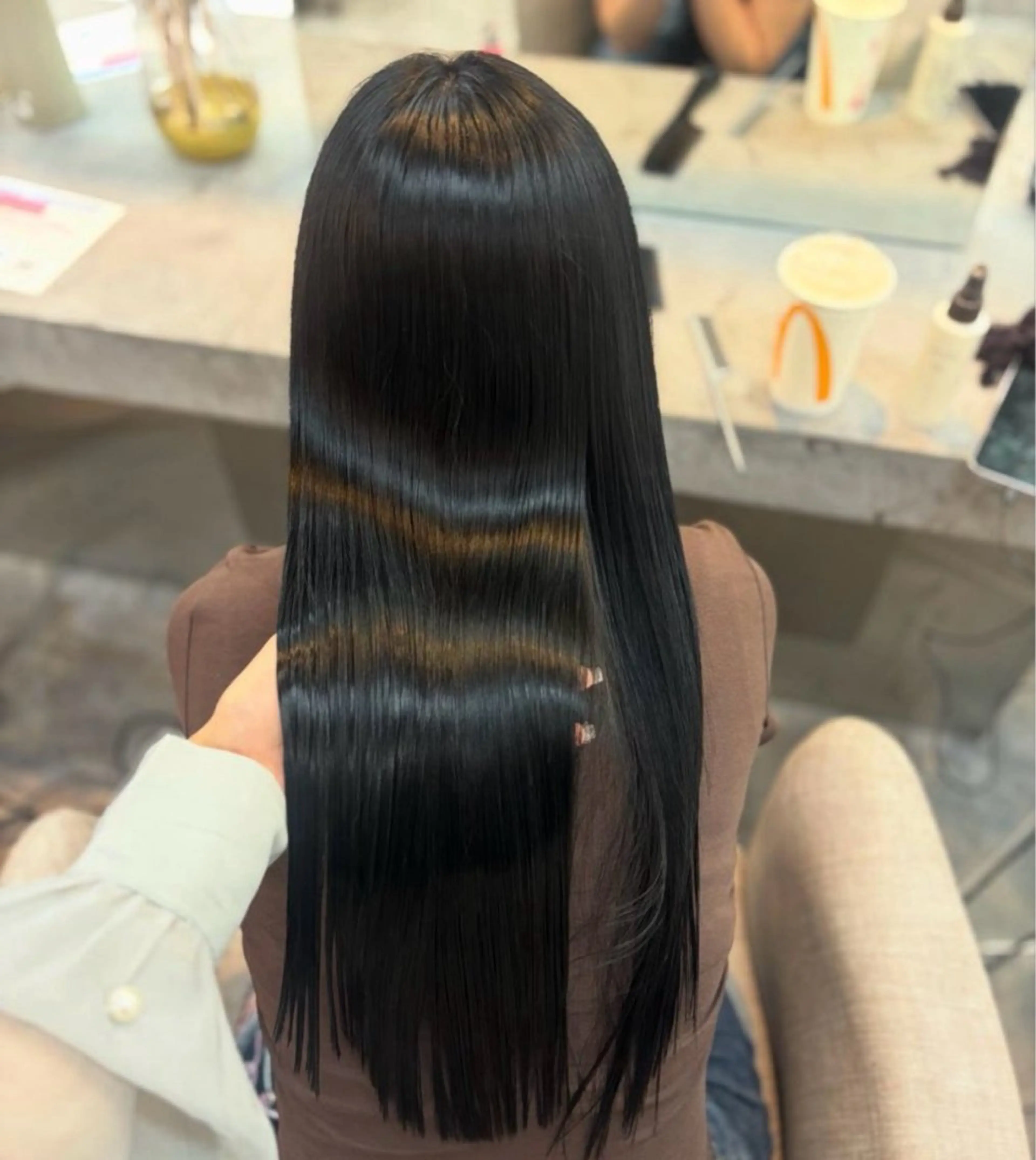 ロング カラー Maho ブリーチモデル募集中のヘアスタイル