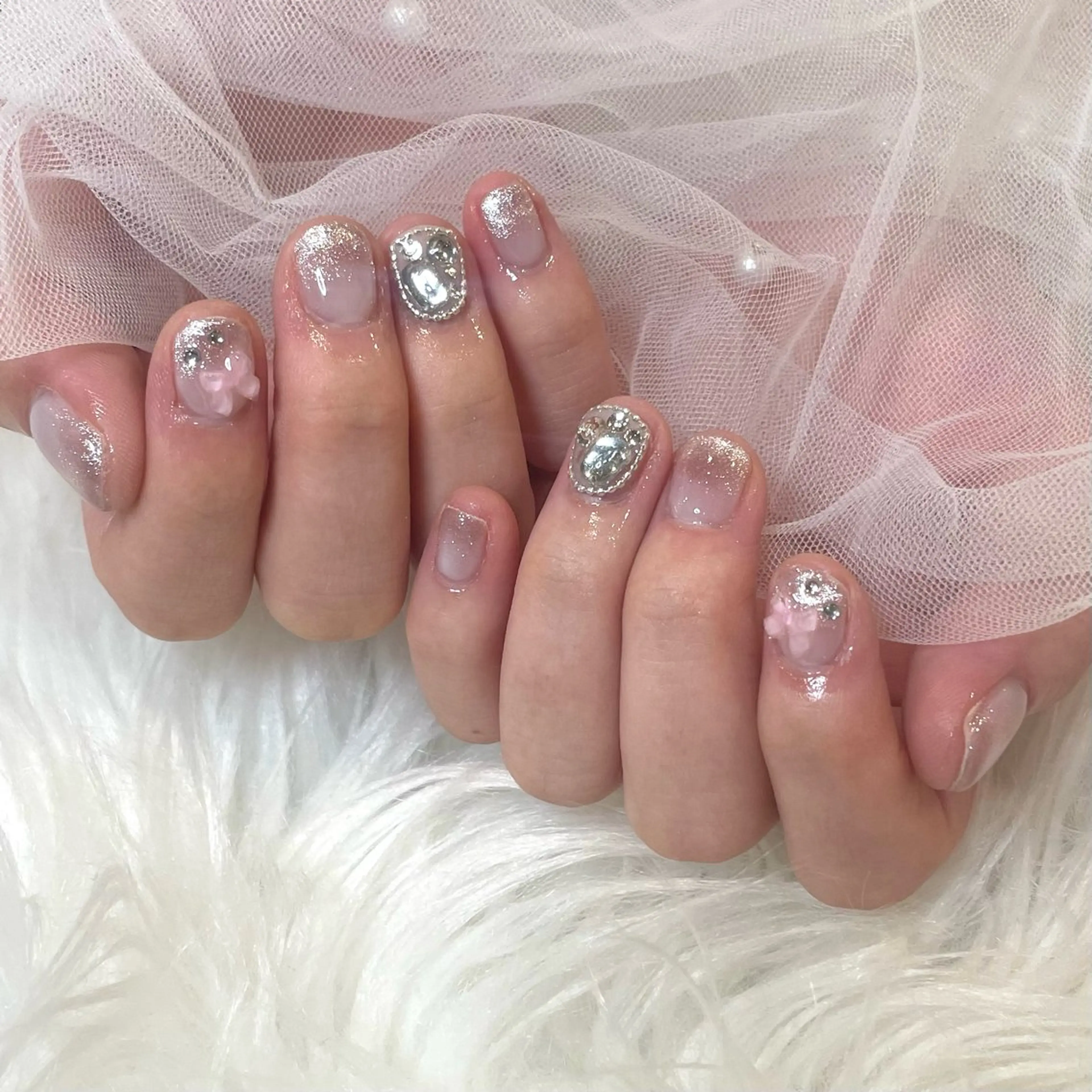 ネイル マグネットネイル nailsalon Moa【モア】所属・yurika 🌷.*･ﾟのネイルデザイン