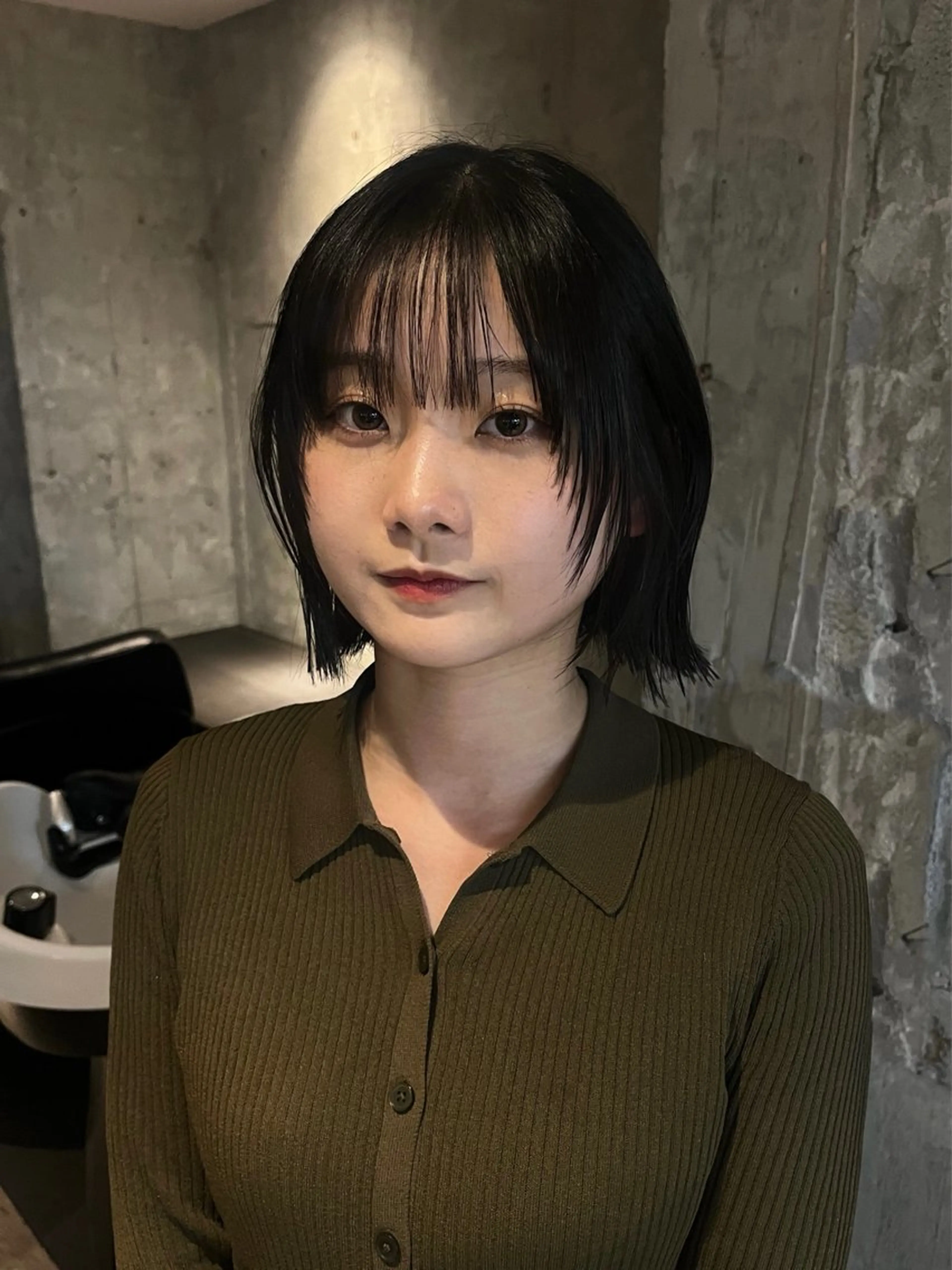 🍀似合わせトレンドカット+クイックトリートメント🍀【レイヤー 切りっぱなしボブ】の写真