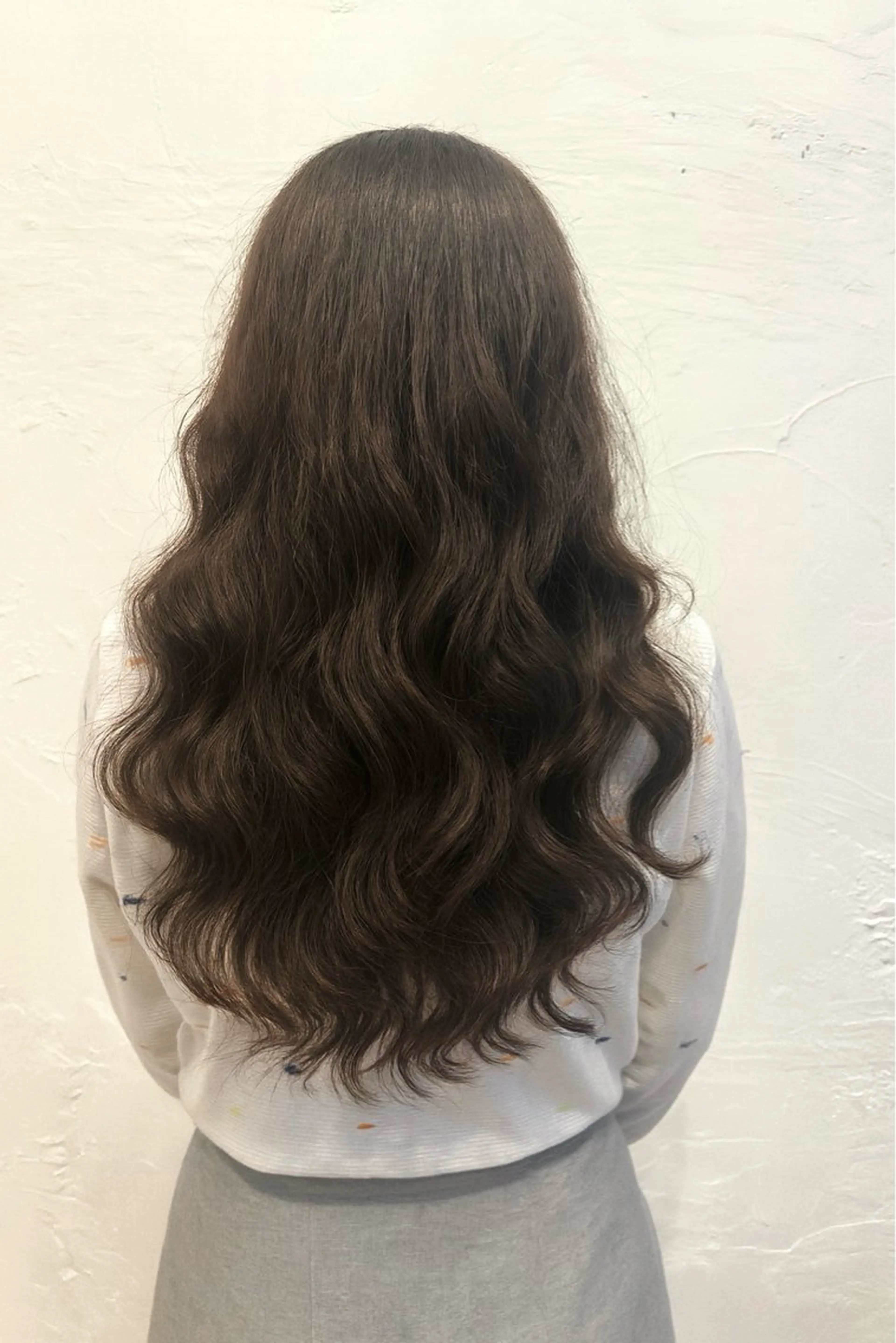 ロング ケアカラー レイヤーカット ロング HALB所属・大園 晃のヘアスタイル