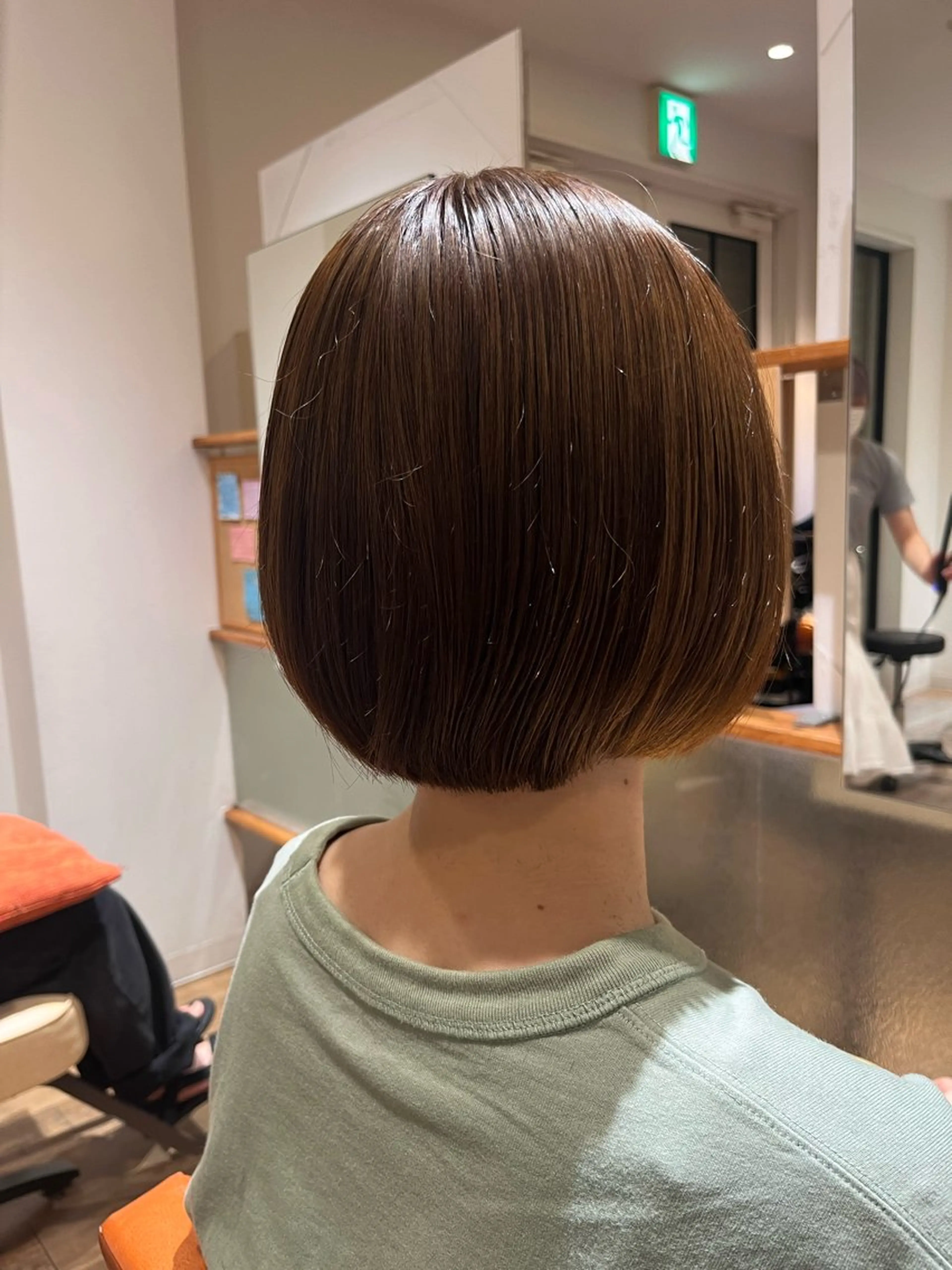 ミディアム ボブ 関根 菜帆のヘアスタイル