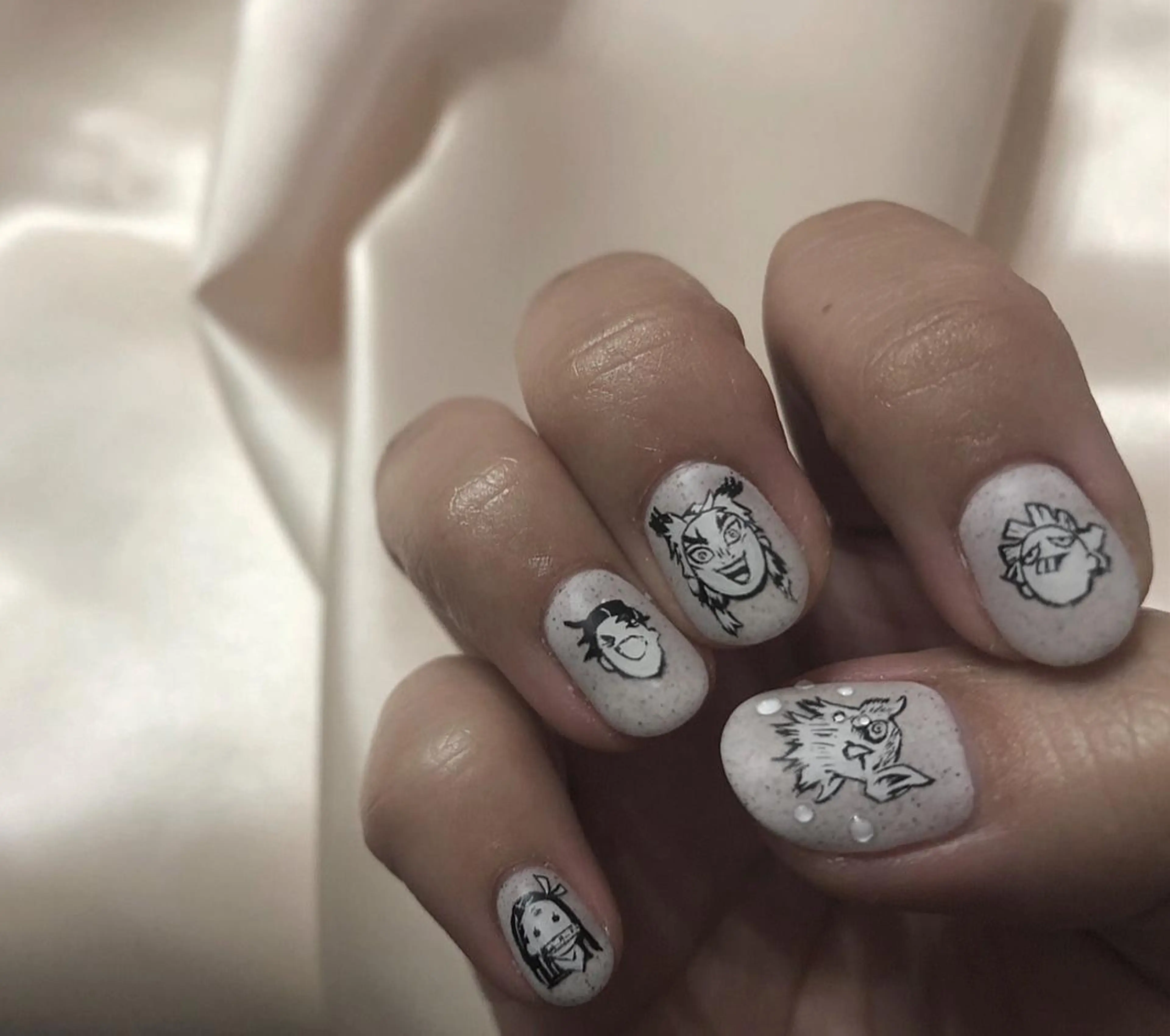 ネイル 持ち込み ☽ ☾のネイルデザイン