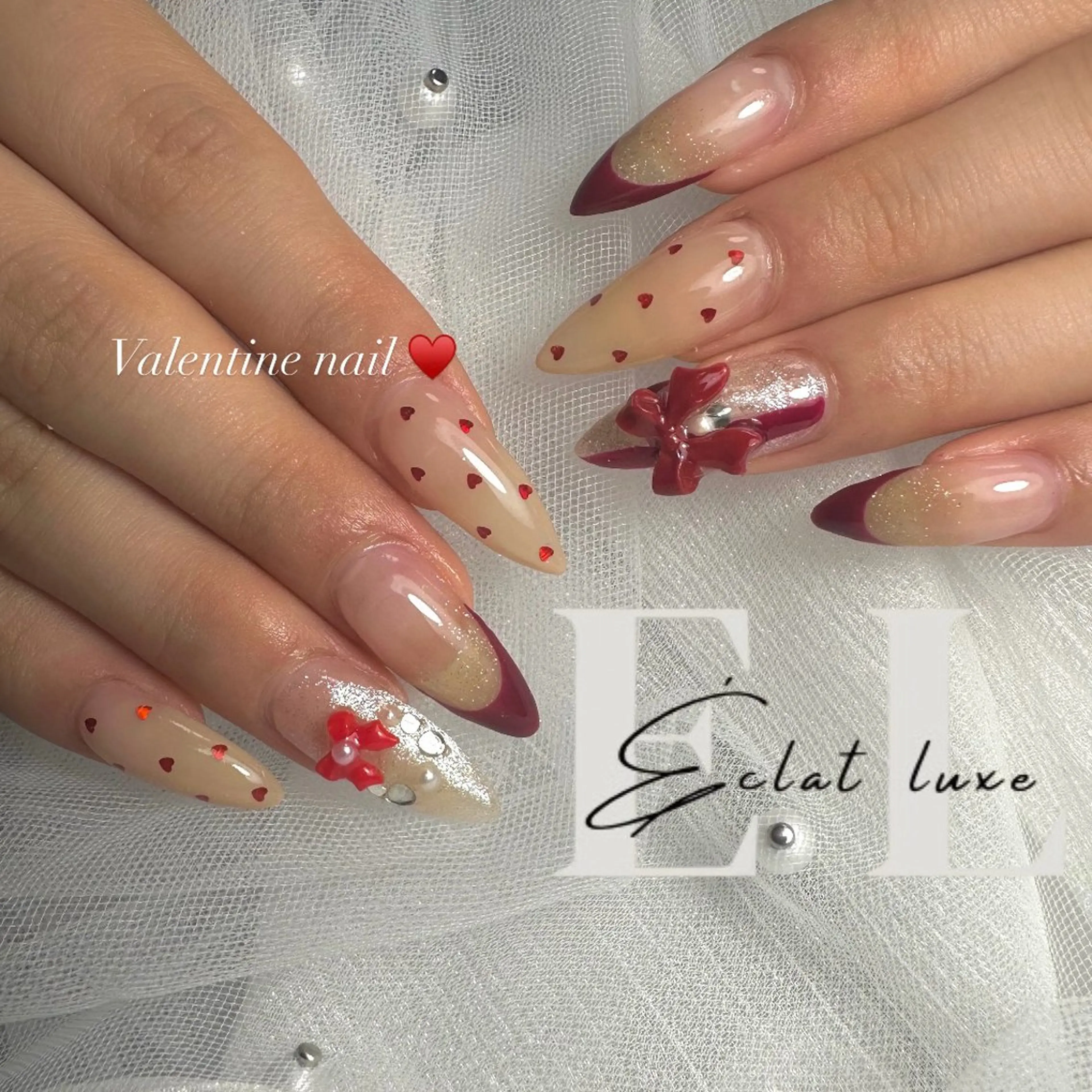 ネイル 韓国ネイル マグネットネイル ニュアンスネイル オフィスネイル ワンホンネイル 倉石 百恵のネイルデザイン