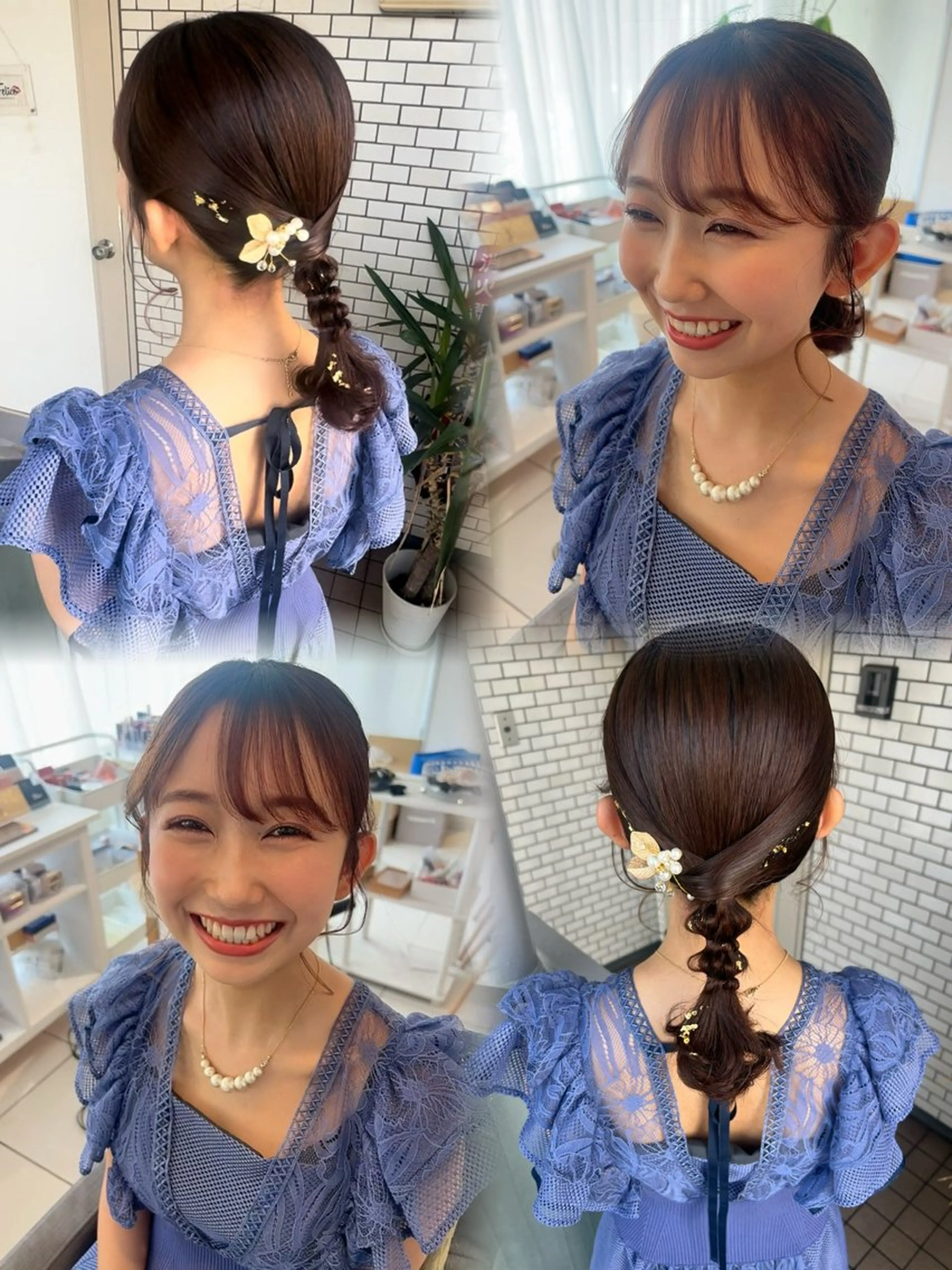 ヘアアレンジ 大人可愛いヘアメイク 💋🧚‍♀️しずかのヘアスタイル