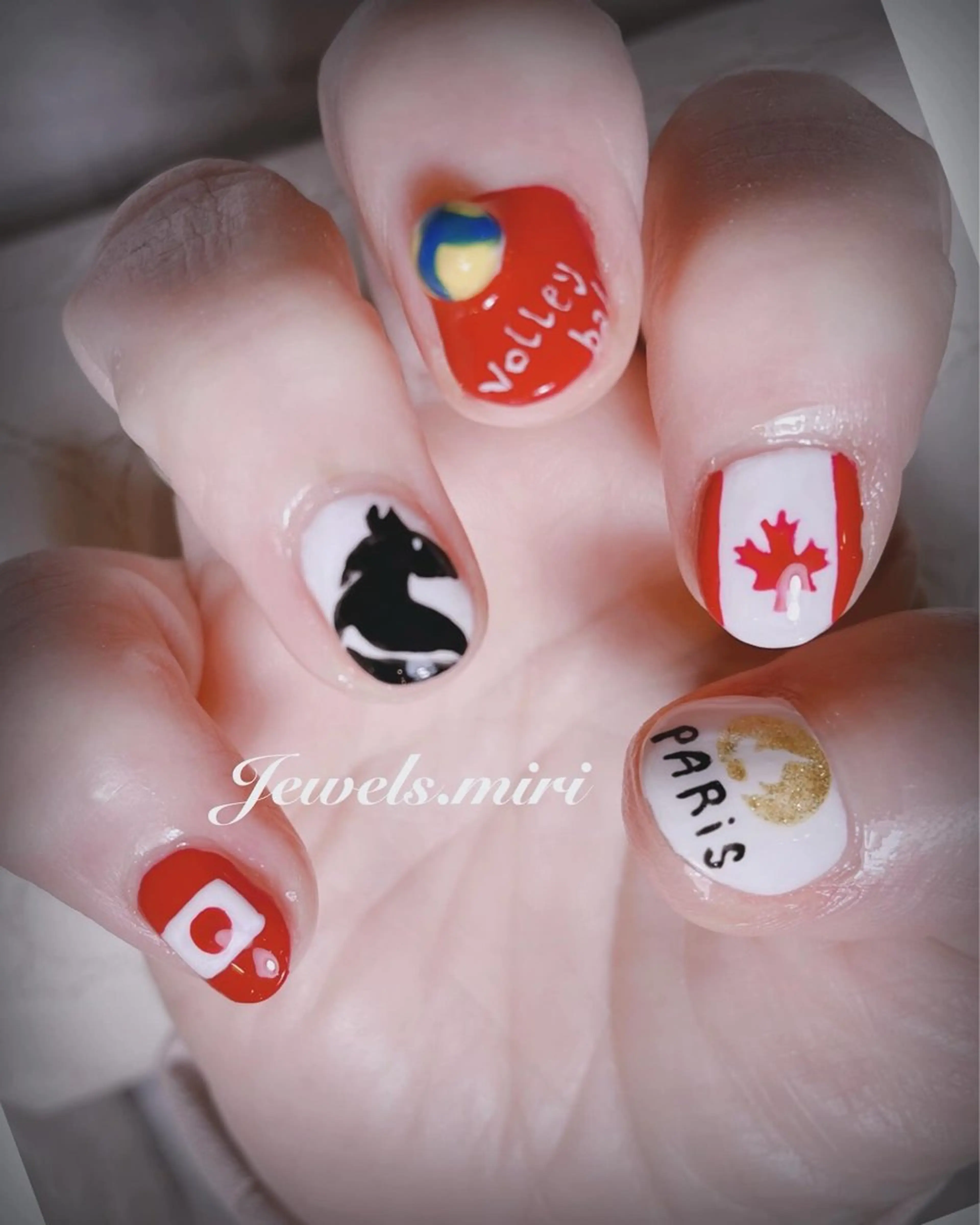 ネイル アートネイル Jewels nail lily 白楽所属・ネイルサロン Jewels Mのネイルデザイン