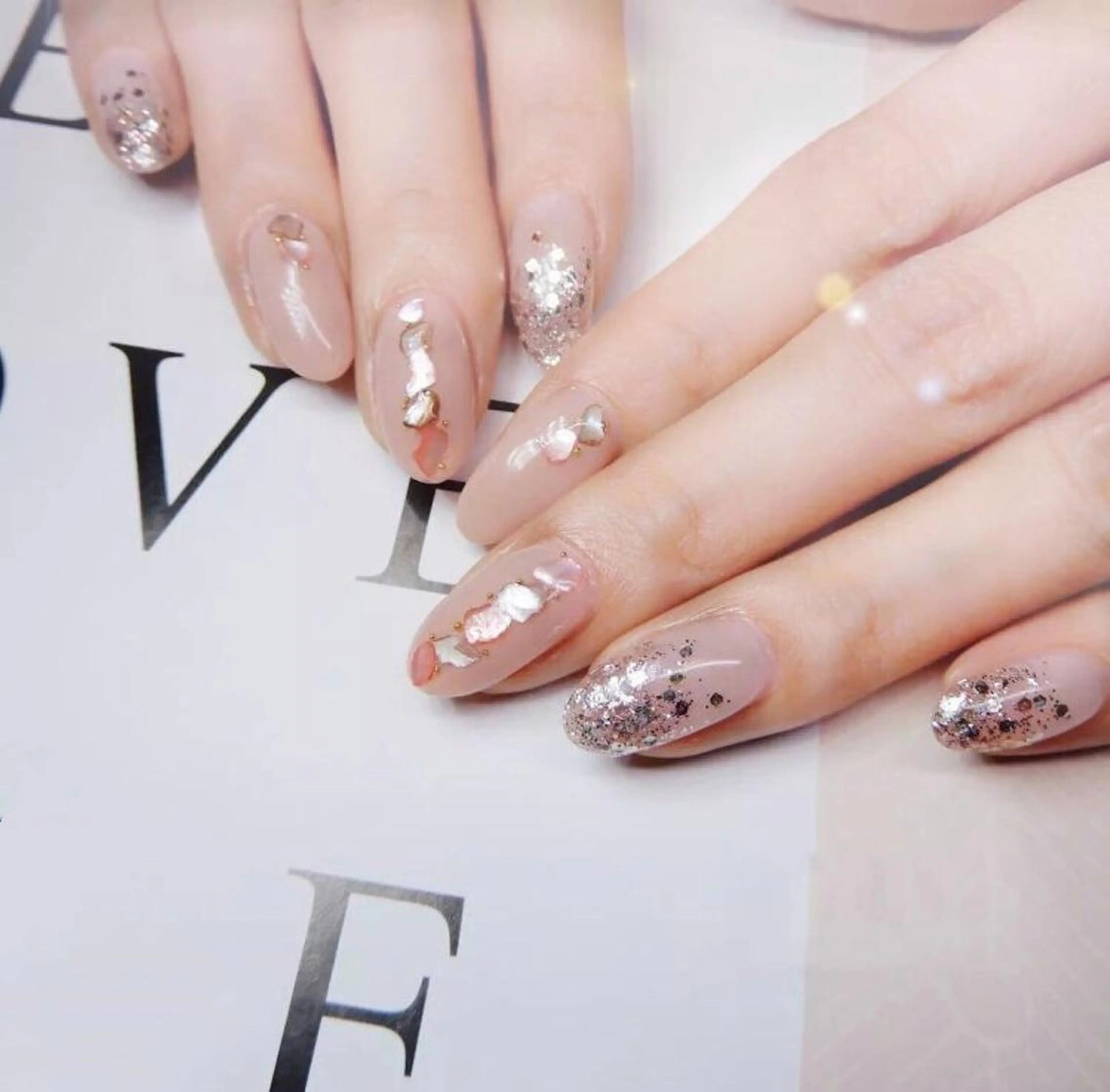 ネイル M🌷nail 長さだし専門店のネイルデザイン