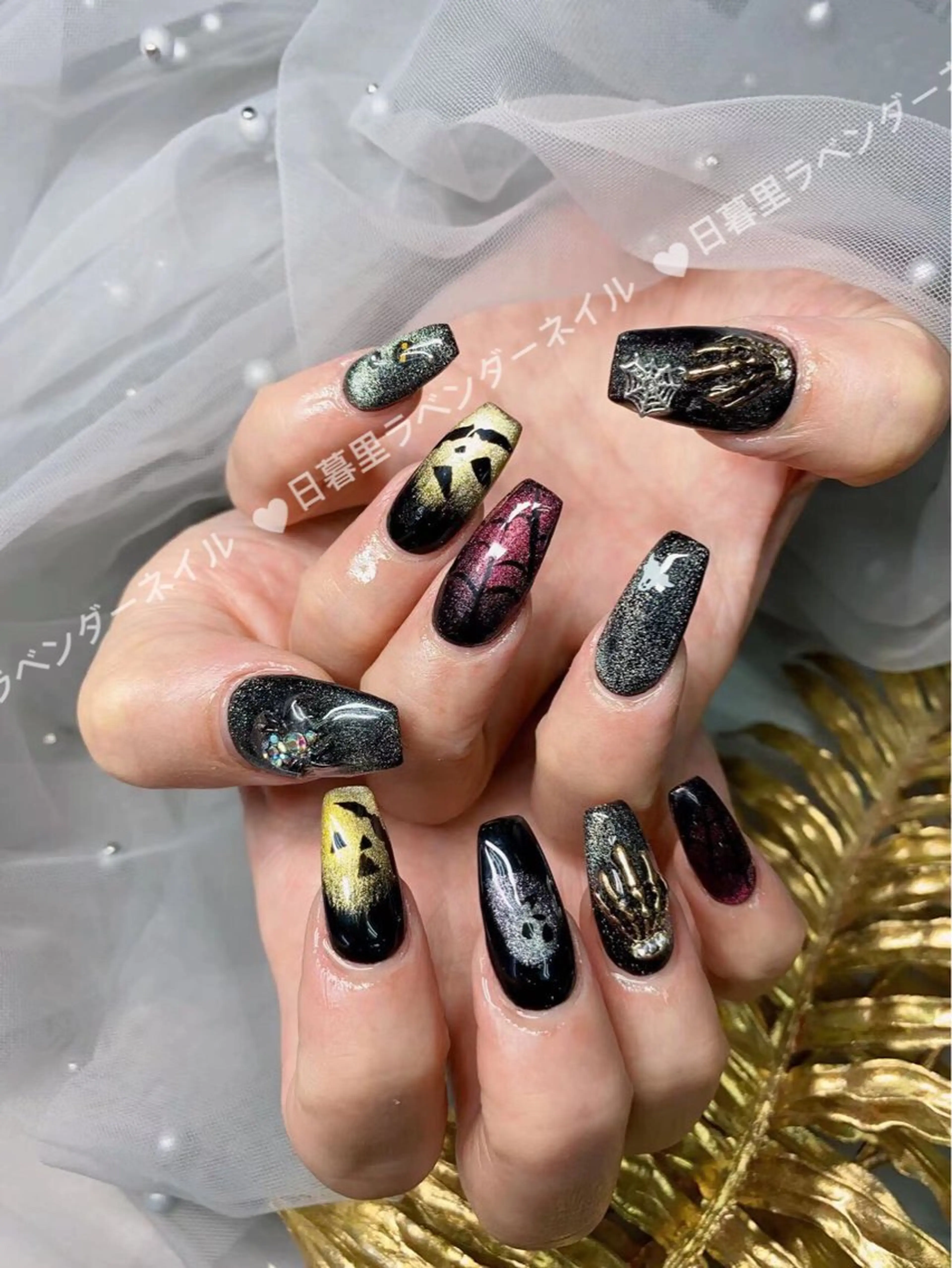 ネイル ラベンダー💖日暮里 ルル💖ネイルのネイルデザイン