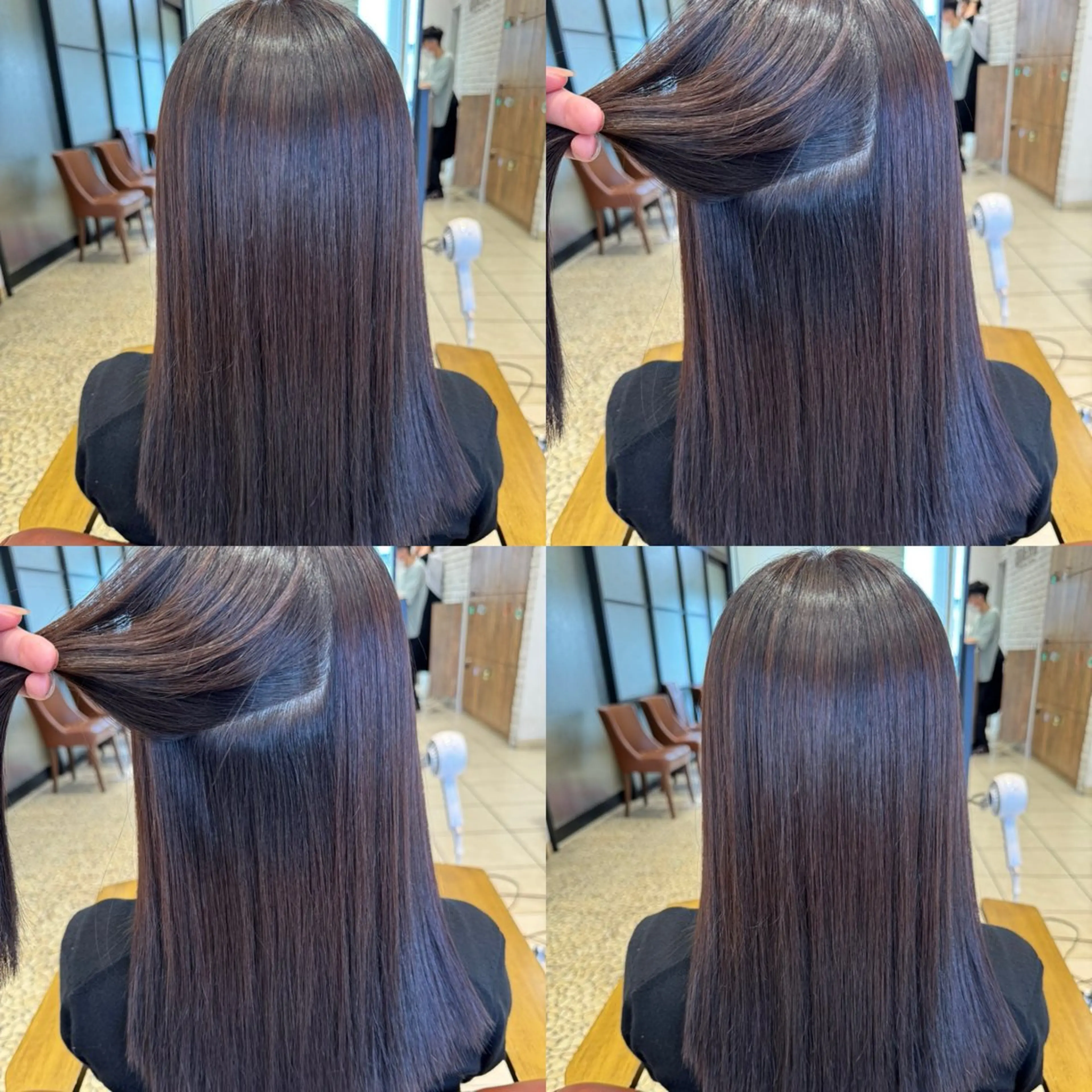 ロング カット 縮毛矯正 トリートメント 縮毛矯正/髪質改善 特化/冨島智基のヘアスタイル