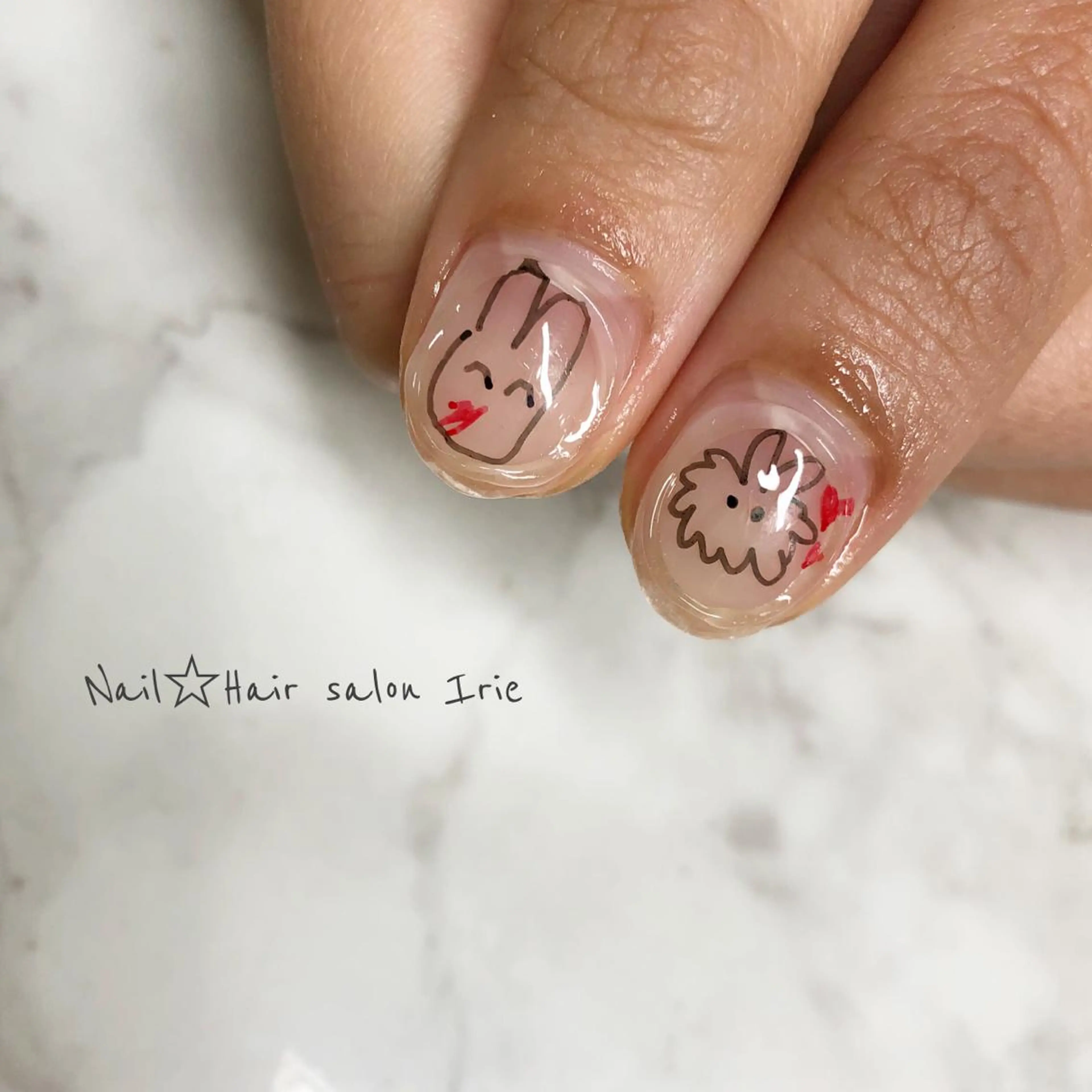 ネイル Hair salon Irie所属・與儀 知佳のネイルデザイン