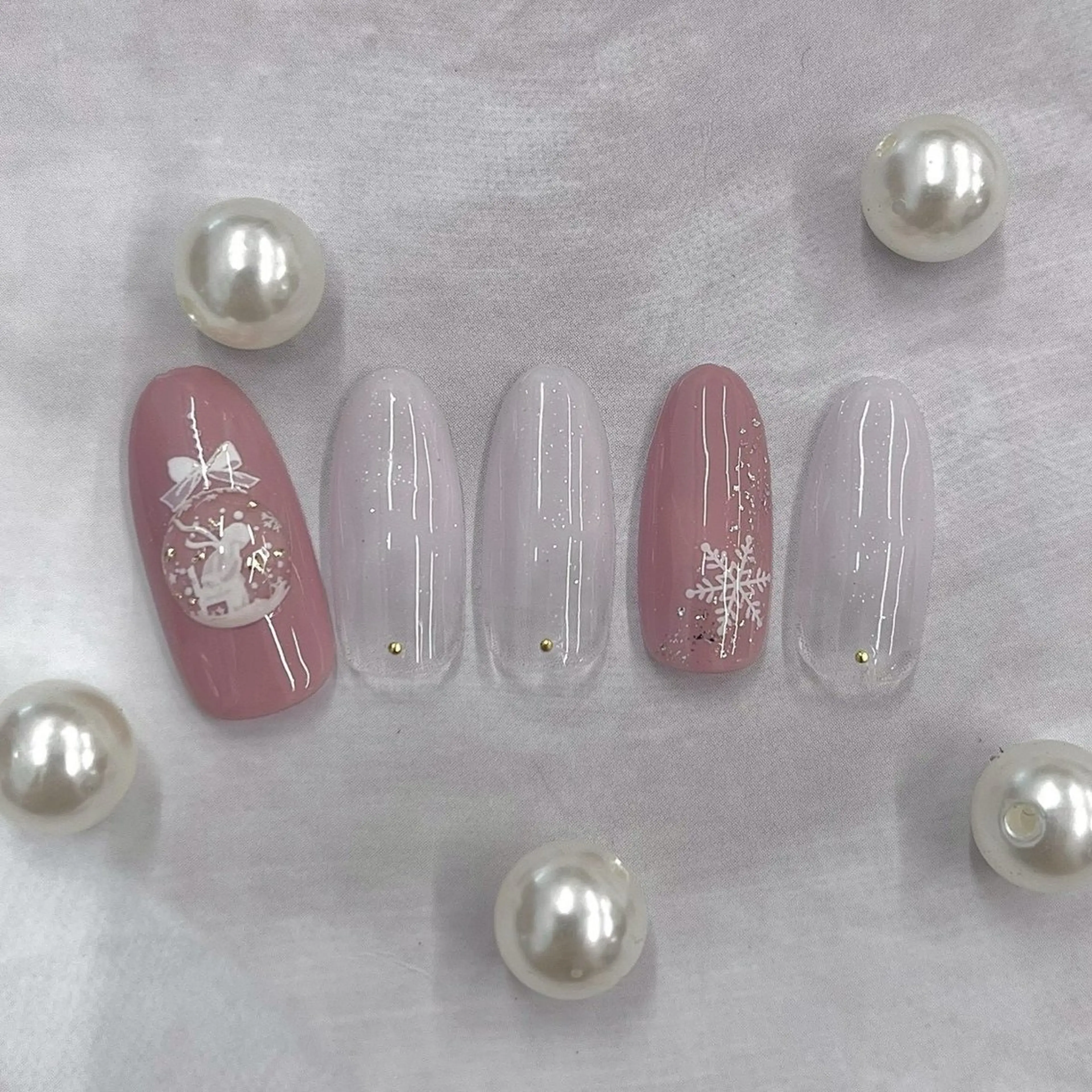 ネイル ⭐︎休業中の練習⭐︎ JNA認定講師髙橋のネイルデザイン